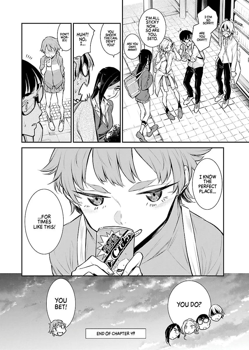 The Mischievous Gal Anjou-san Chapter 49 page 14 - 