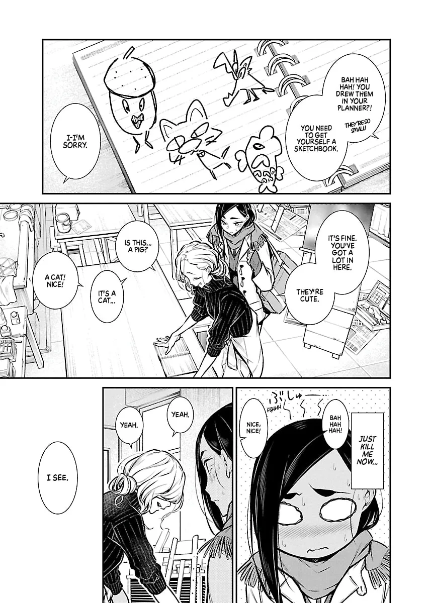 The Mischievous Gal Anjou-san Chapter 57 page 11 - 