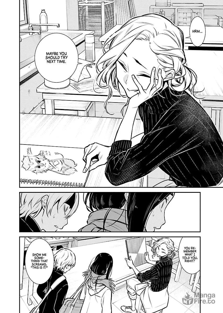 The Mischievous Gal Anjou-san Chapter 58 page 10 - 