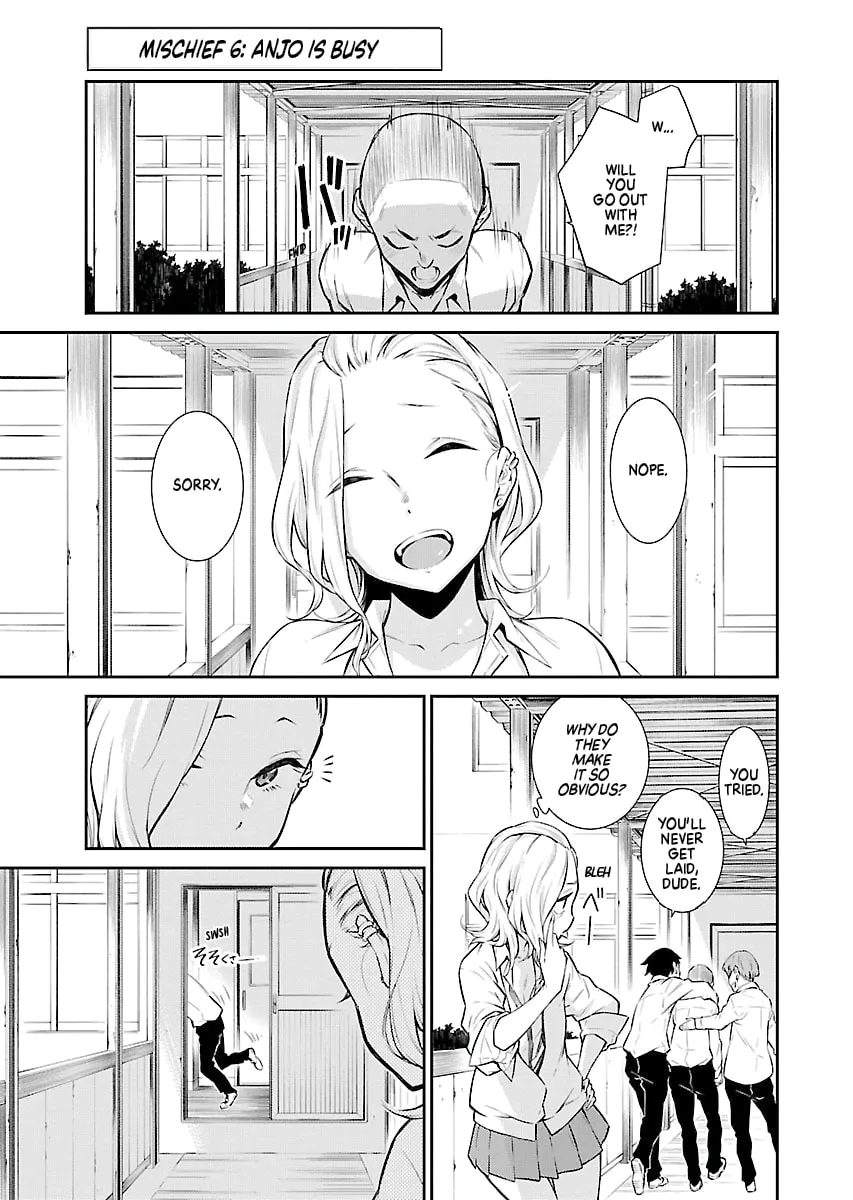 The Mischievous Gal Anjou-san Chapter 6 page 1 - 