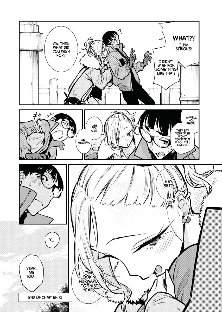 The Mischievous Gal Anjou-san Chapter 72 page 16 - 