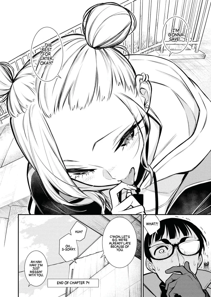 The Mischievous Gal Anjou-san Chapter 74 page 13 - 