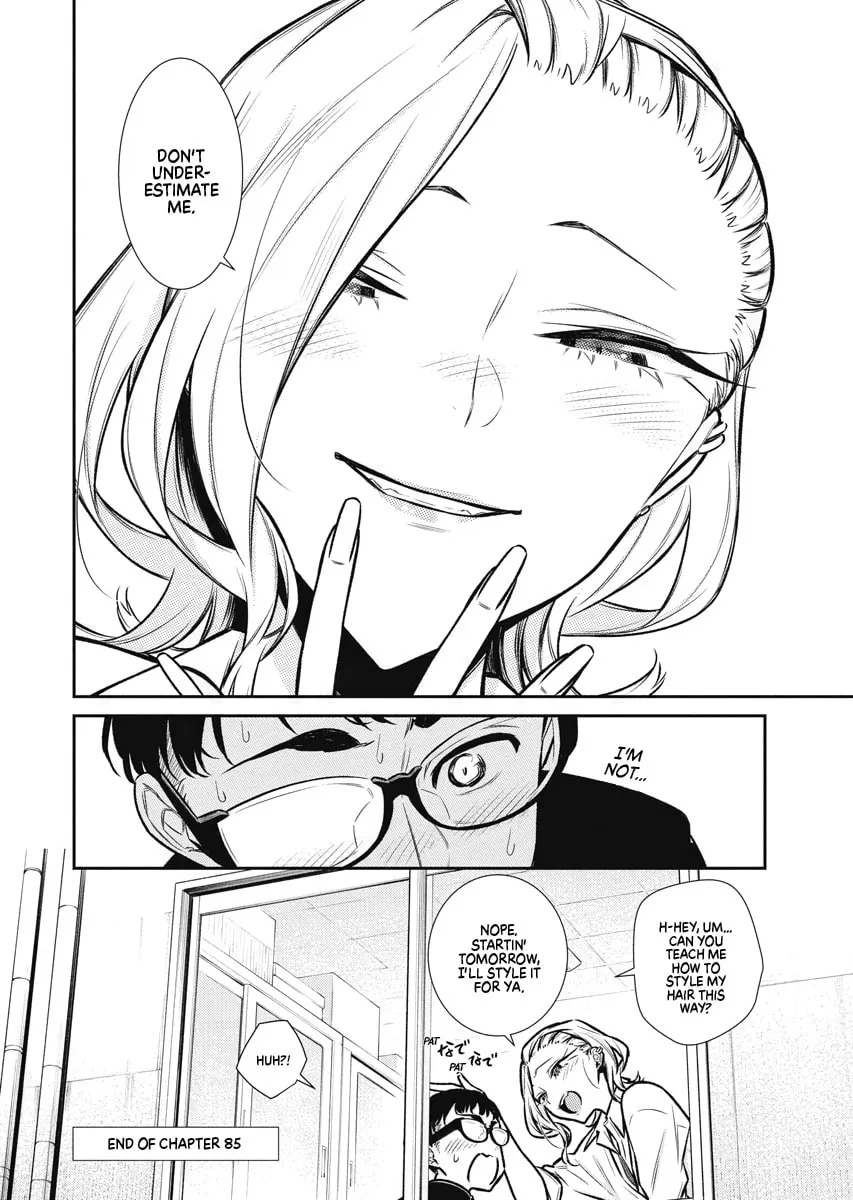 The Mischievous Gal Anjou-san Chapter 85 page 17 - 