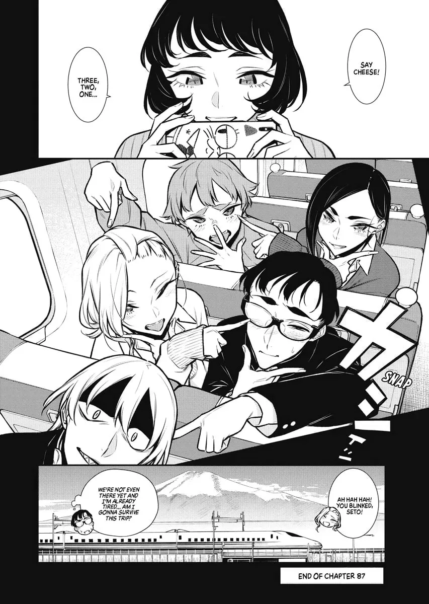 The Mischievous Gal Anjou-san Chapter 87 page 14 - 
