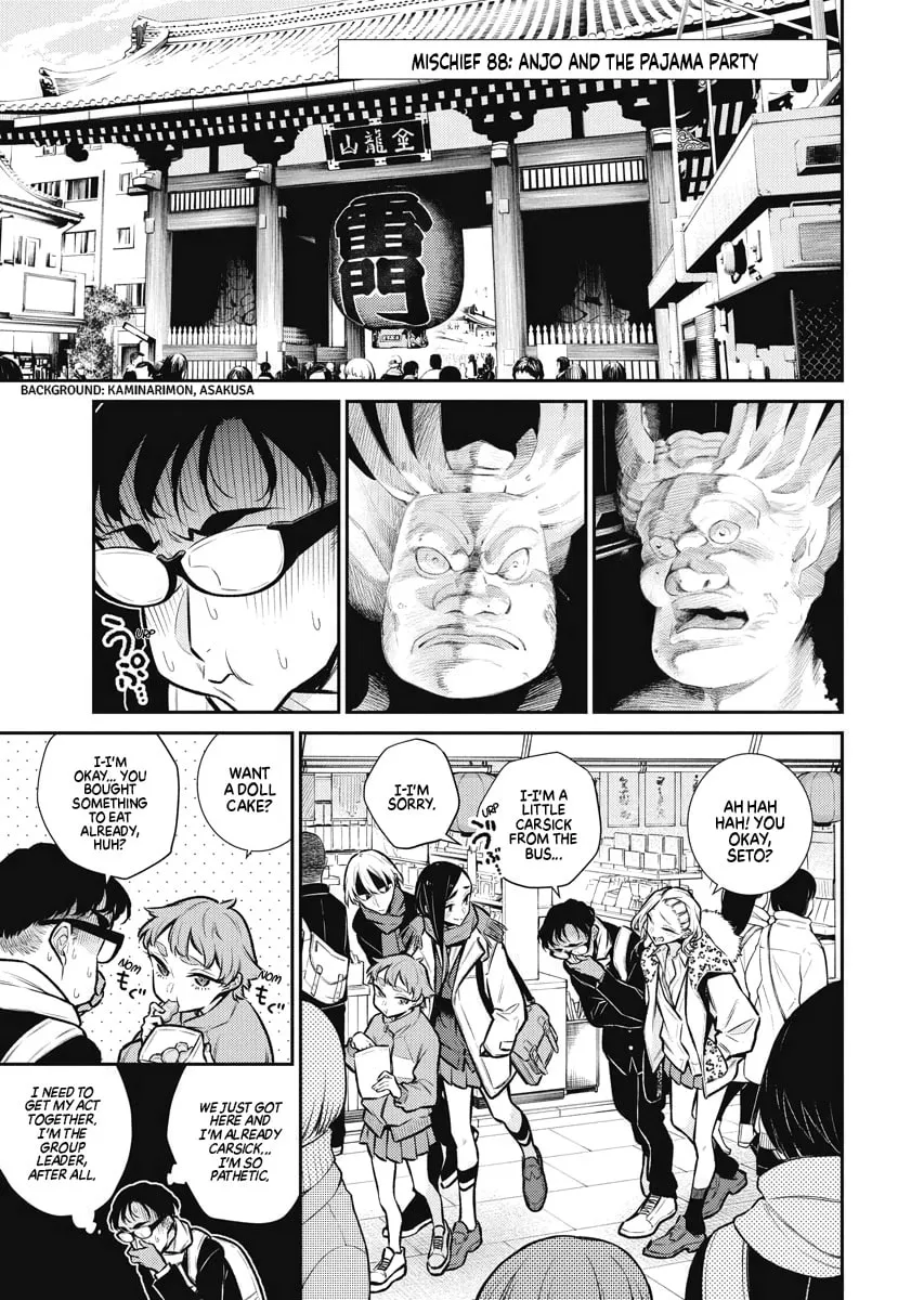 The Mischievous Gal Anjou-san Chapter 88 page 1 - 