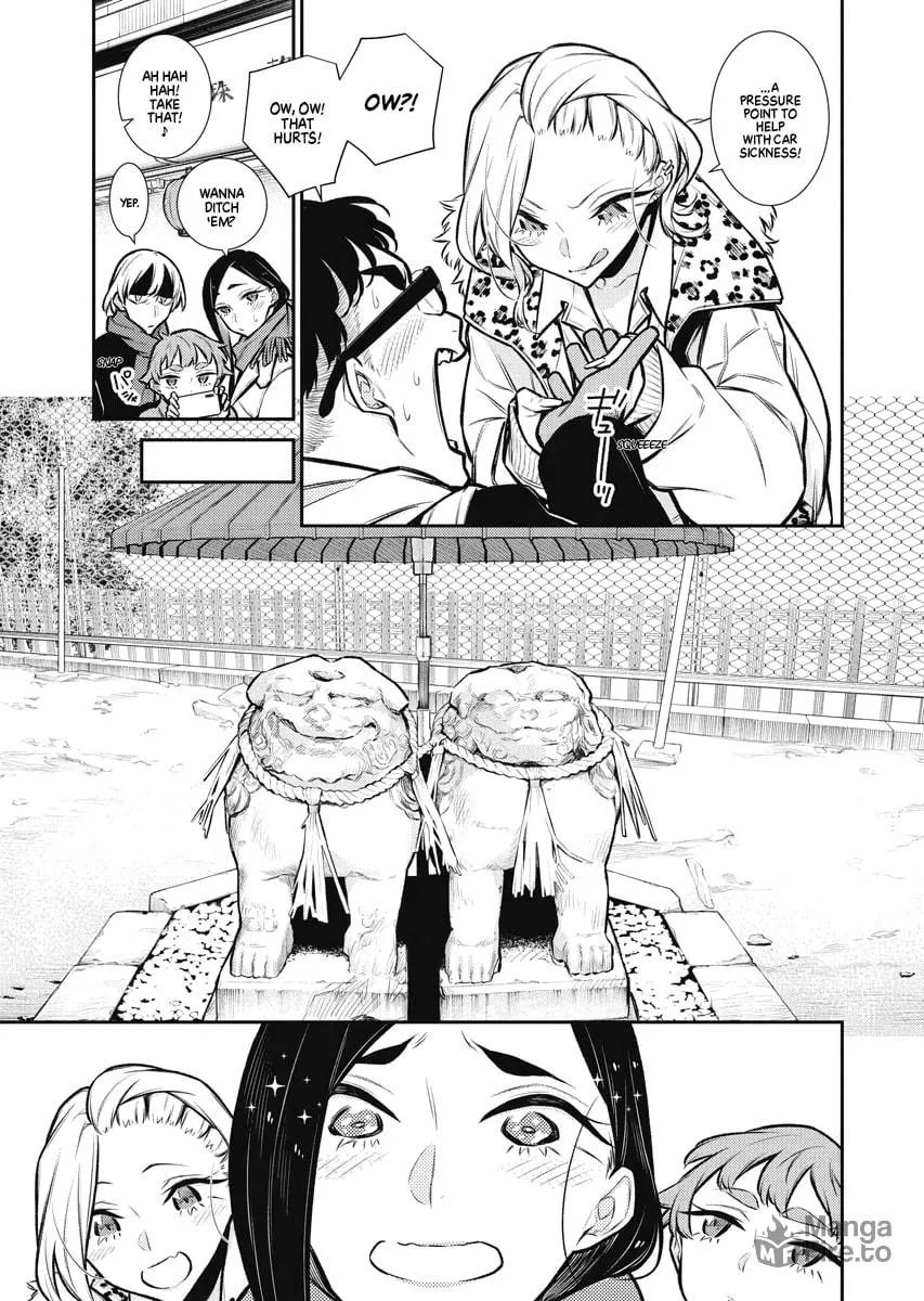 The Mischievous Gal Anjou-san Chapter 88 page 3 - 
