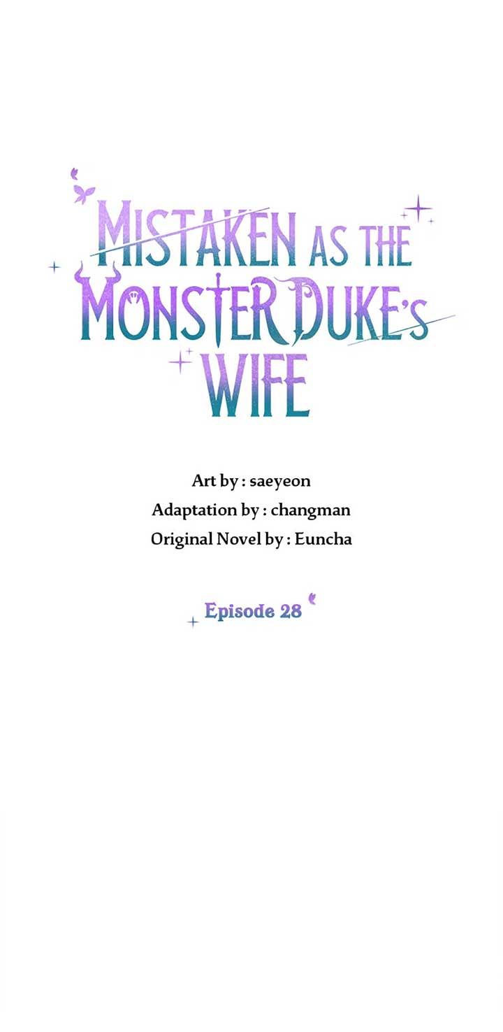 The Monster Duke Mistook Me for His Wife Chapter 28 page 27 - 