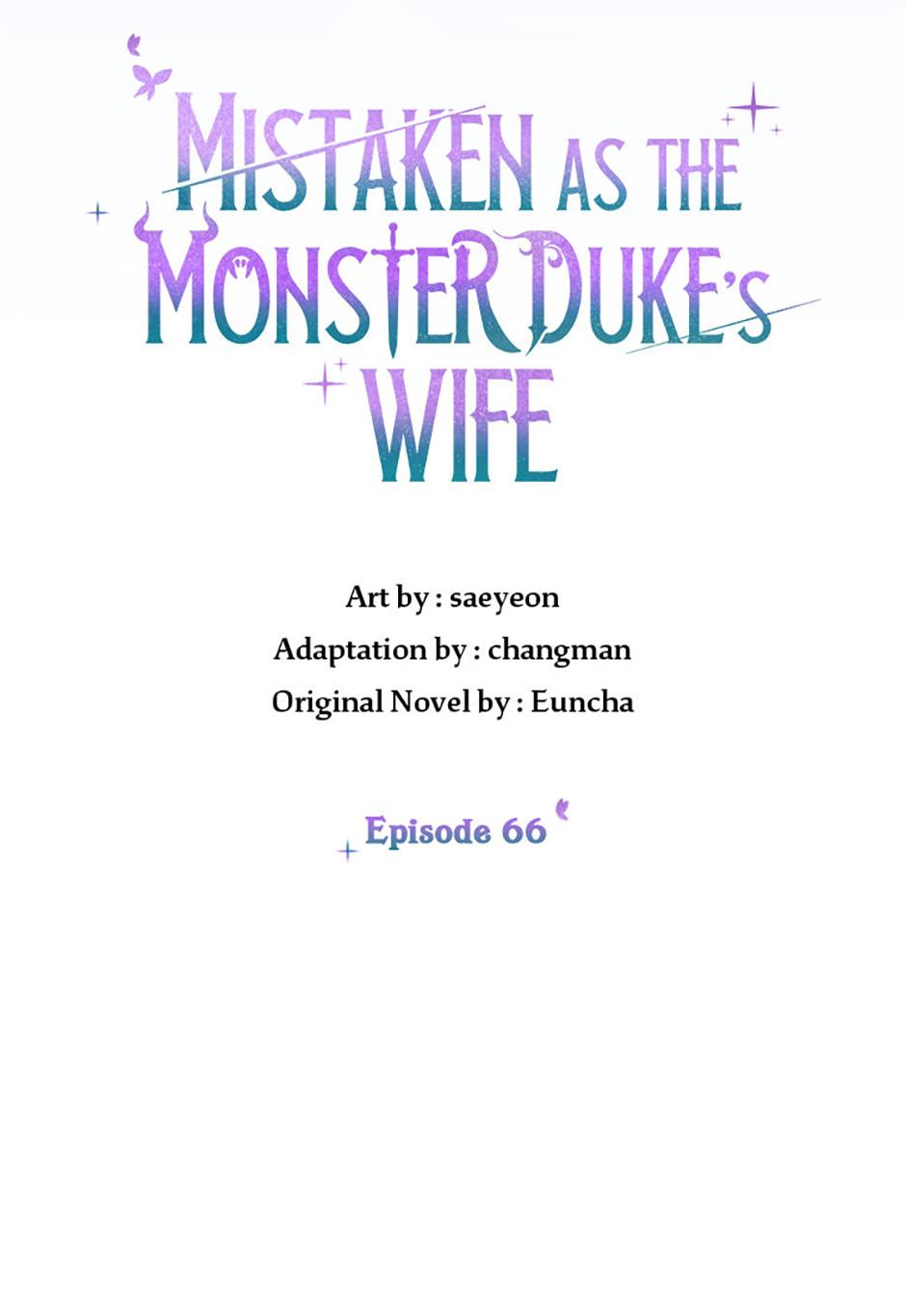 The Monster Duke Mistook Me for His Wife Chapter 66 page 10 - 