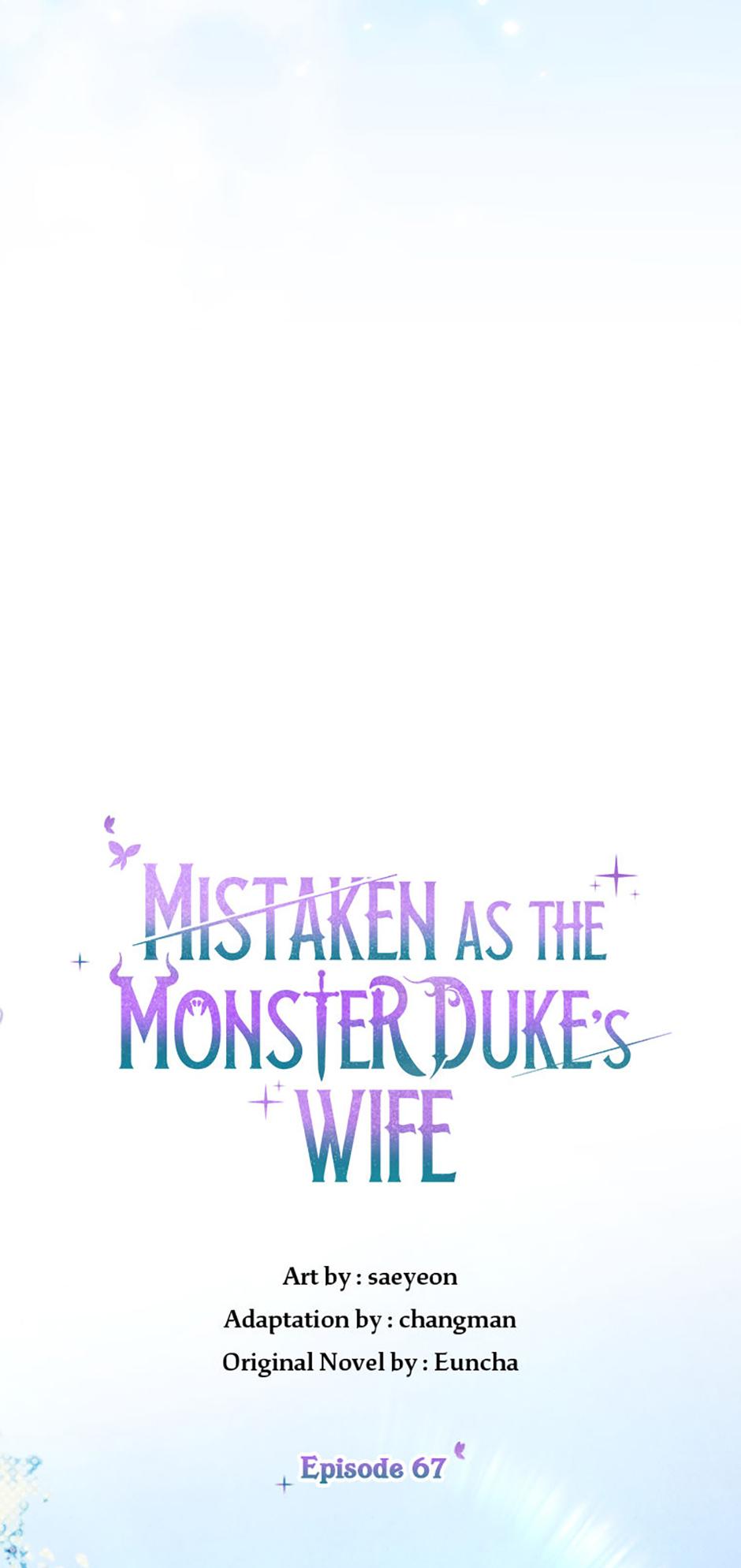 The Monster Duke Mistook Me for His Wife Chapter 67 page 30 - 