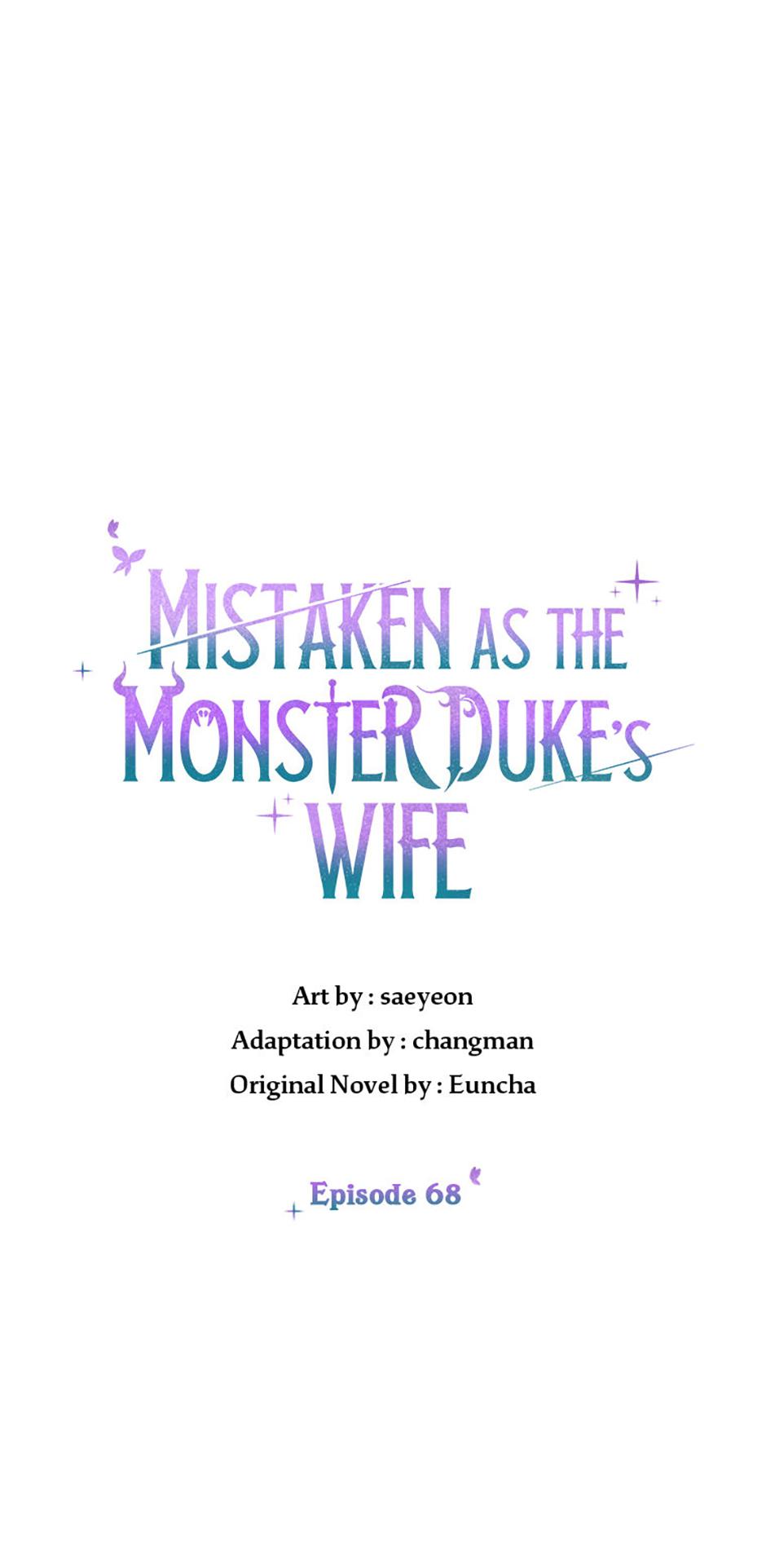 The Monster Duke Mistook Me for His Wife Chapter 68 page 25 - 