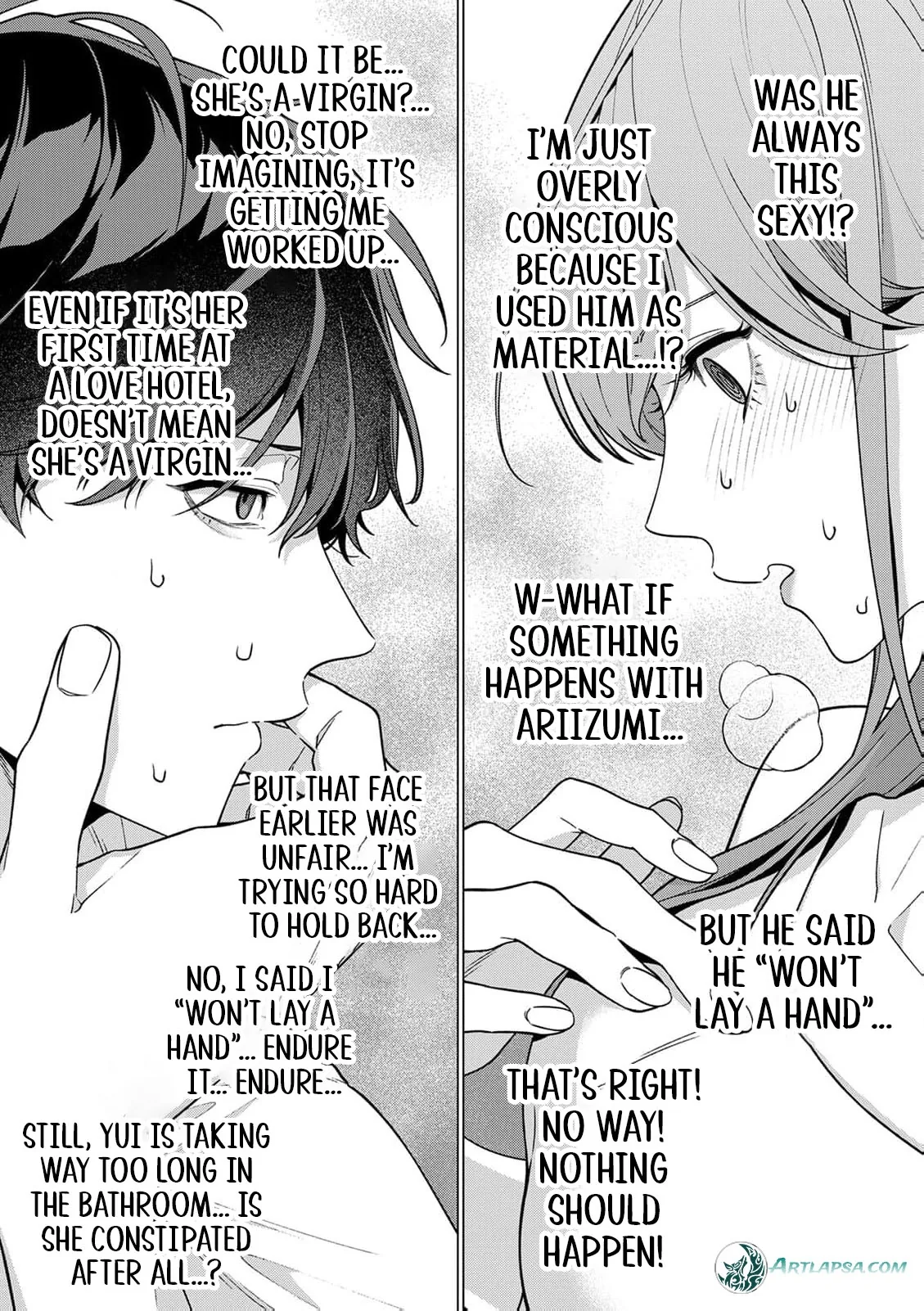 The More You Like Someone, the More You Wanna Pick on Them An Awkward, Obsessive Love Between Rival Coworkers Chapter 1 page 16 - 