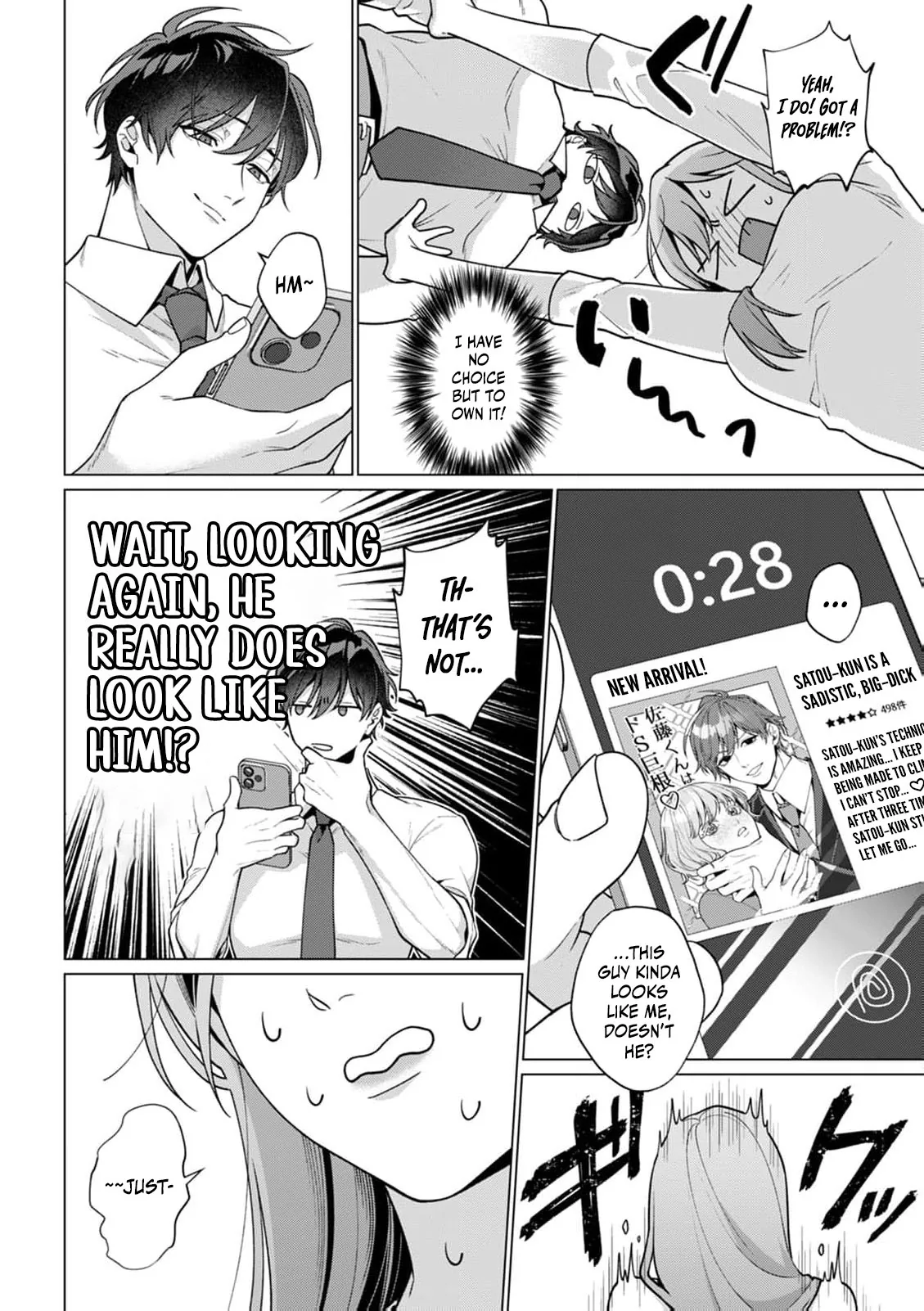 The More You Like Someone, the More You Wanna Pick on Them An Awkward, Obsessive Love Between Rival Coworkers Chapter 1 page 21 - 