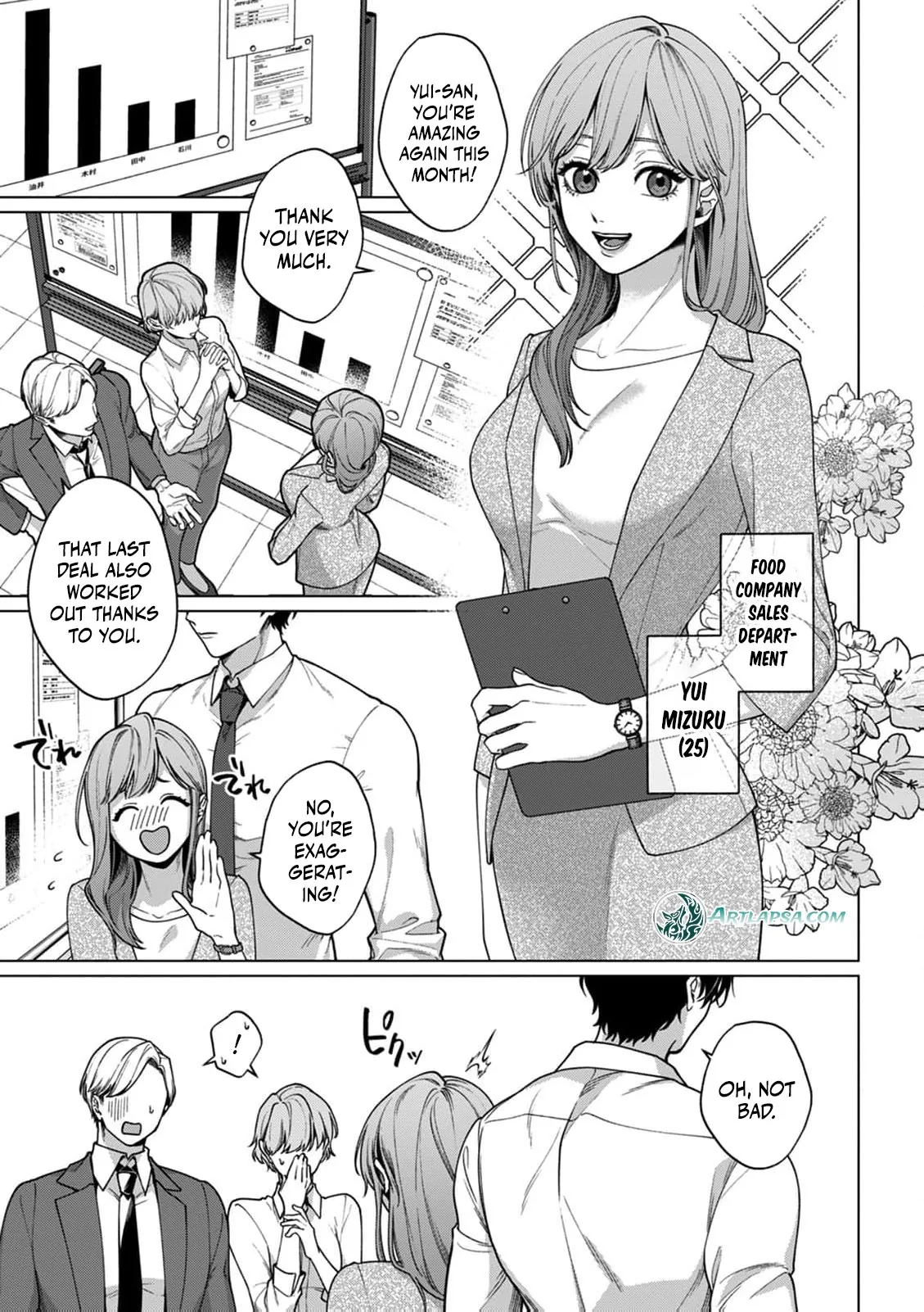 The More You Like Someone, the More You Wanna Pick on Them An Awkward, Obsessive Love Between Rival Coworkers Chapter 1 page 6 - 