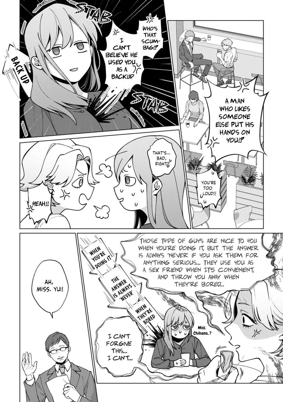 The More You Like Someone, the More You Wanna Pick on Them An Awkward, Obsessive Love Between Rival Coworkers Chapter 3 page 5 - 