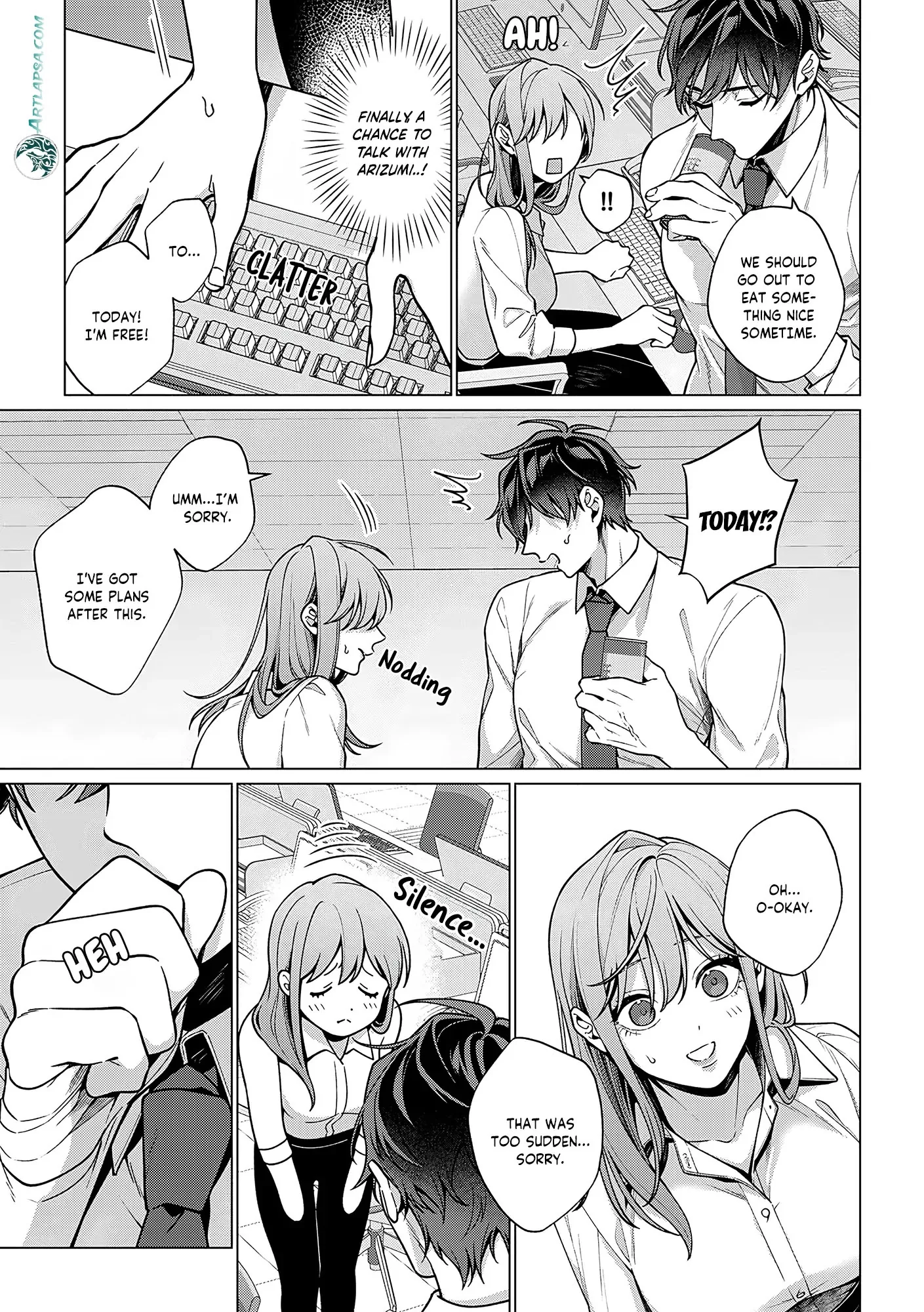 The More You Like Someone, the More You Wanna Pick on Them An Awkward, Obsessive Love Between Rival Coworkers Chapter 4 page 22 - 