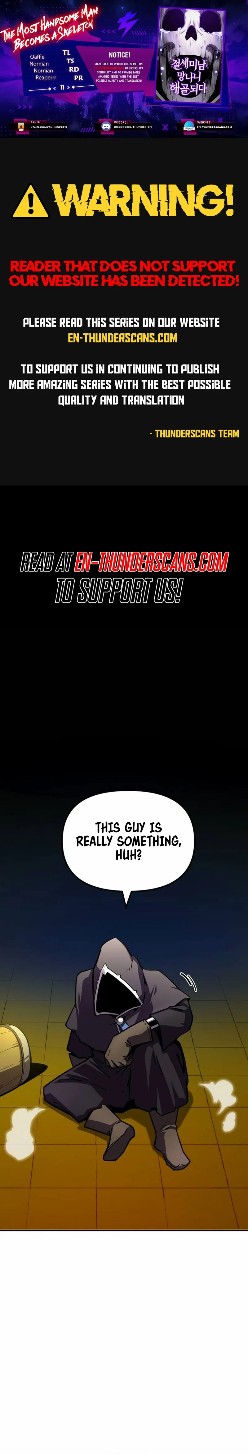 The Most Handsome Man Becomes a Skeleton Chapter 11 page 1 - 