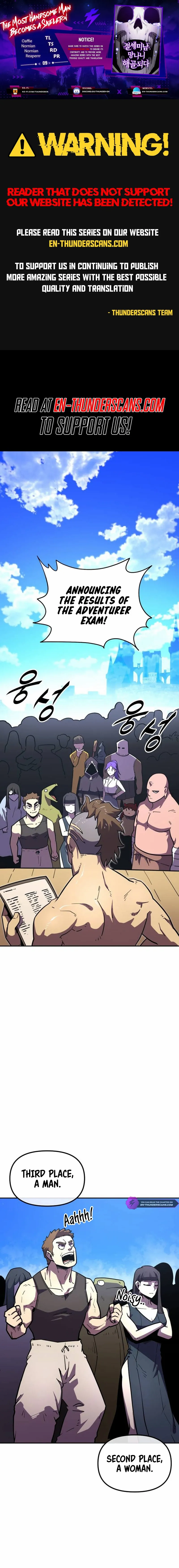 The Most Handsome Man Becomes a Skeleton Chapter 9 page 2 - 