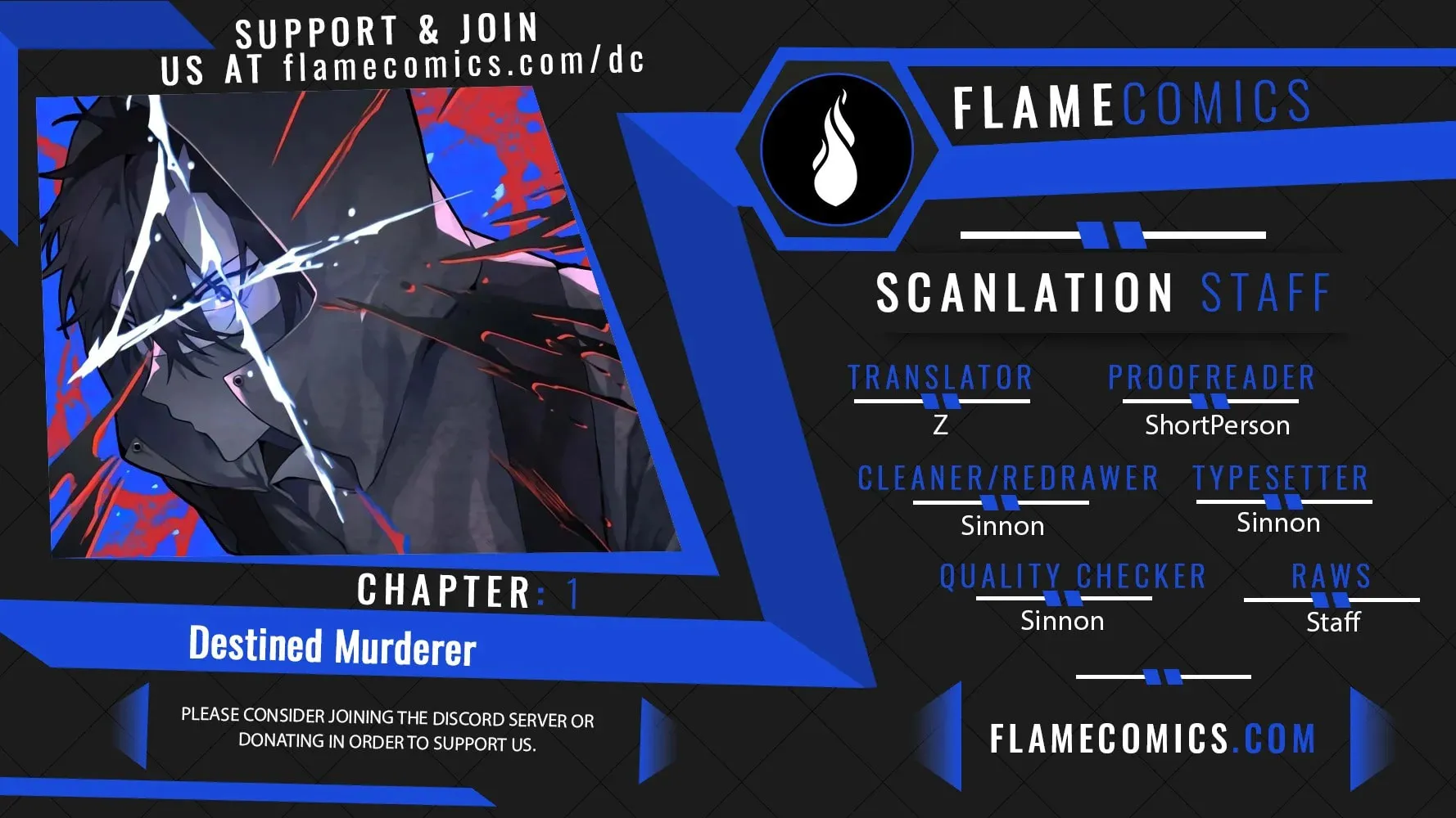 The Murderer Chapter 1 page 1 - 