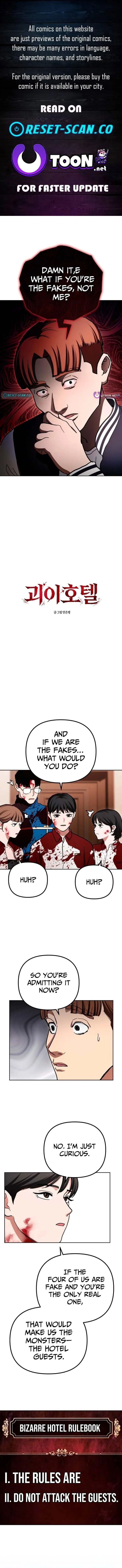 The Mysterious Hotel Chapter 10 page 1 - 