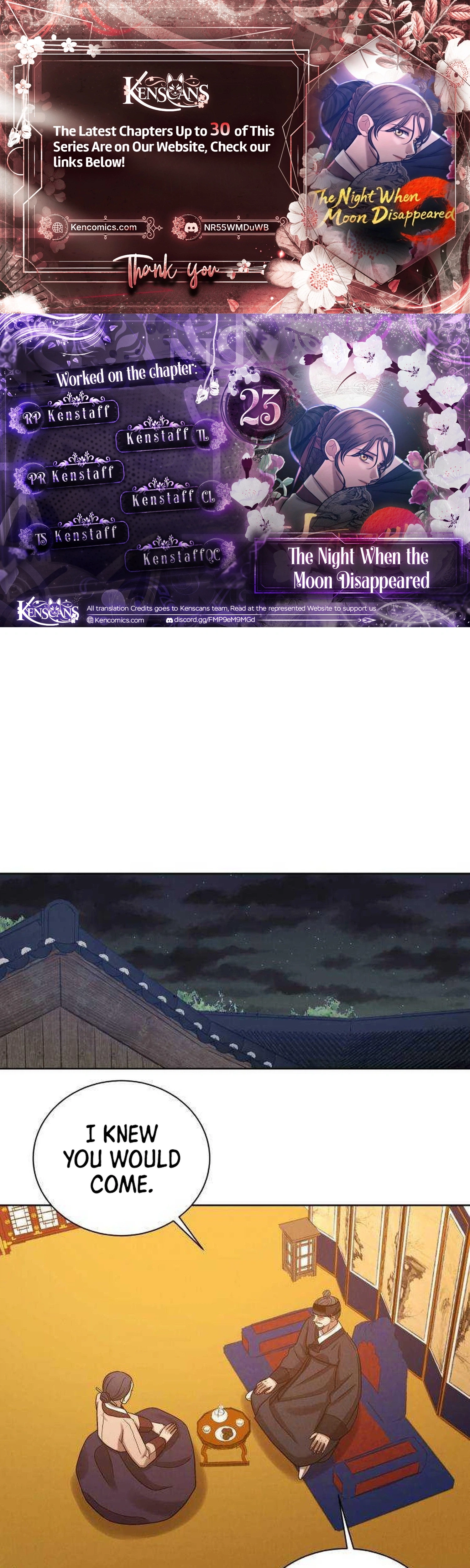 The Night When the Moon Disappeared Chapter 23 page 1 - 