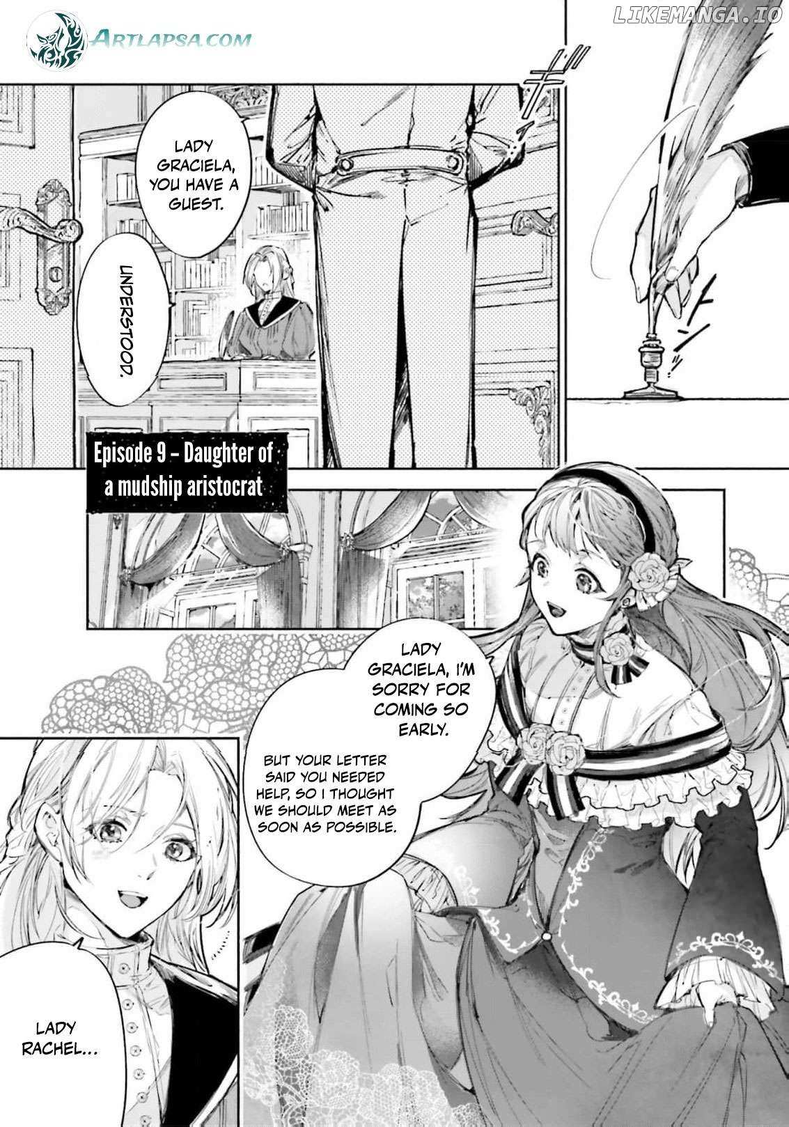 The Noble Lady of the Doomed House Chapter 9 page 4 - 