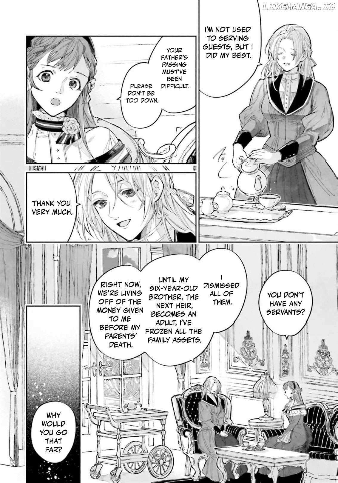 The Noble Lady of the Doomed House Chapter 9 page 5 - 