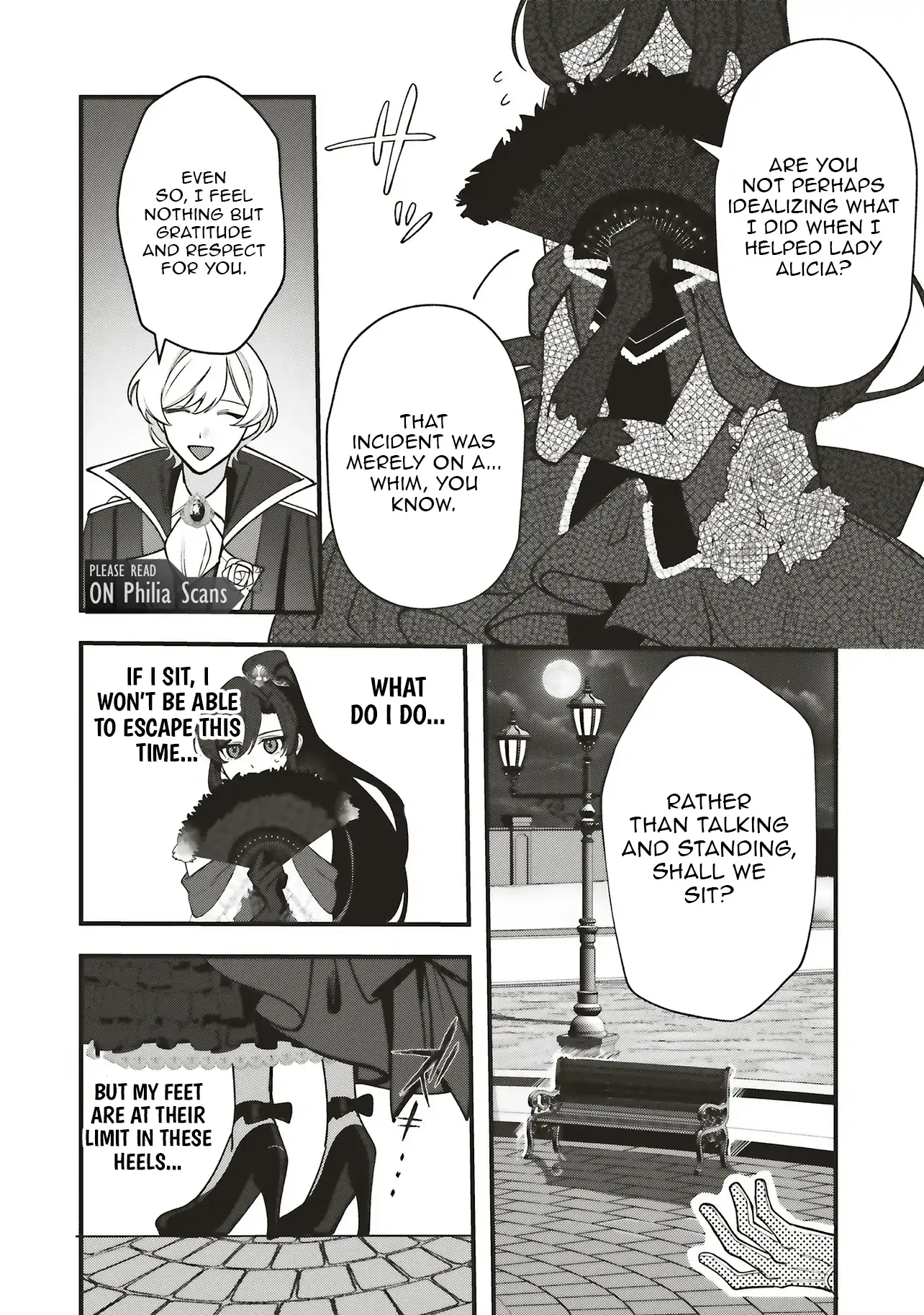 The Notorious Lady Cannot Escape the Love the Beautiful Nobleman Offers Her Chapter 4.2 page 3 - 