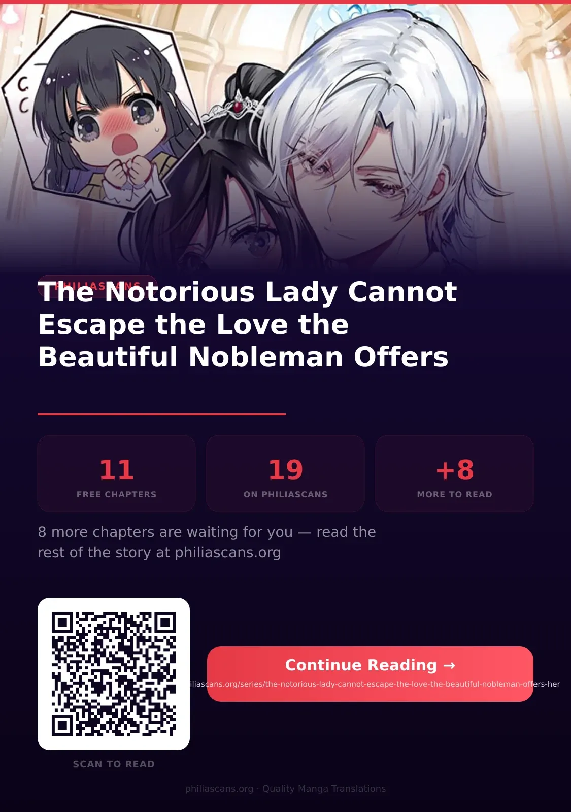The Notorious Lady Cannot Escape the Love the Beautiful Nobleman Offers Her Chapter 5.1 page 22 - 