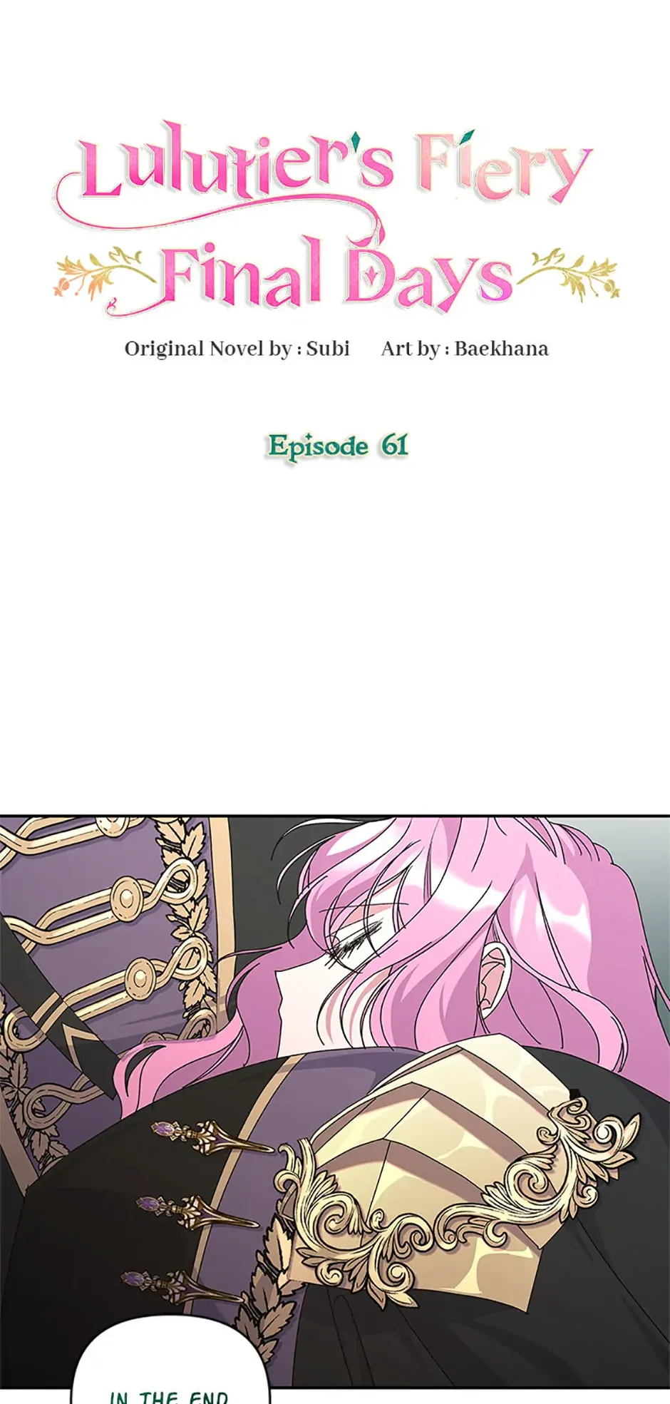 The Obsessive Second Male Lead Has Gone Wild Chapter 61 page 1 - 