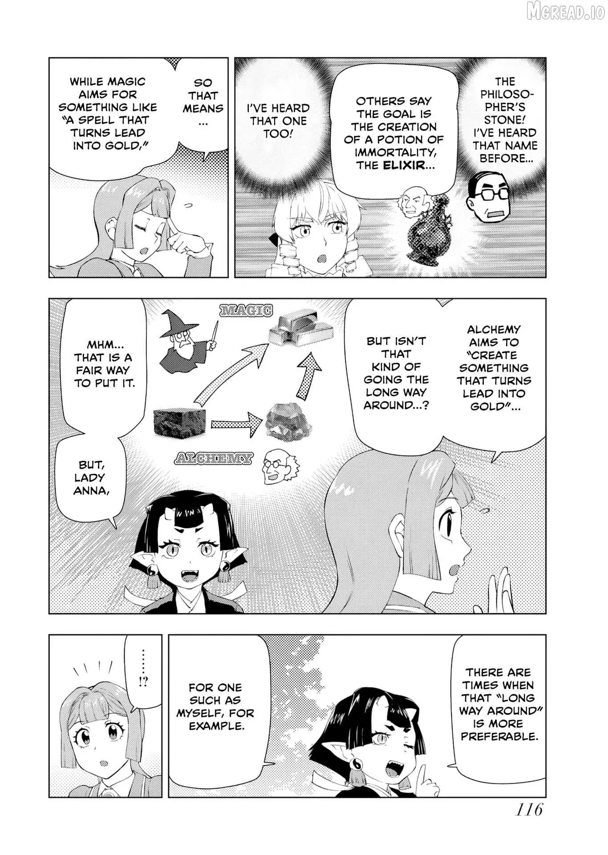The Old Man Reincarnated as a Villainess Chapter 57 page 10 - 