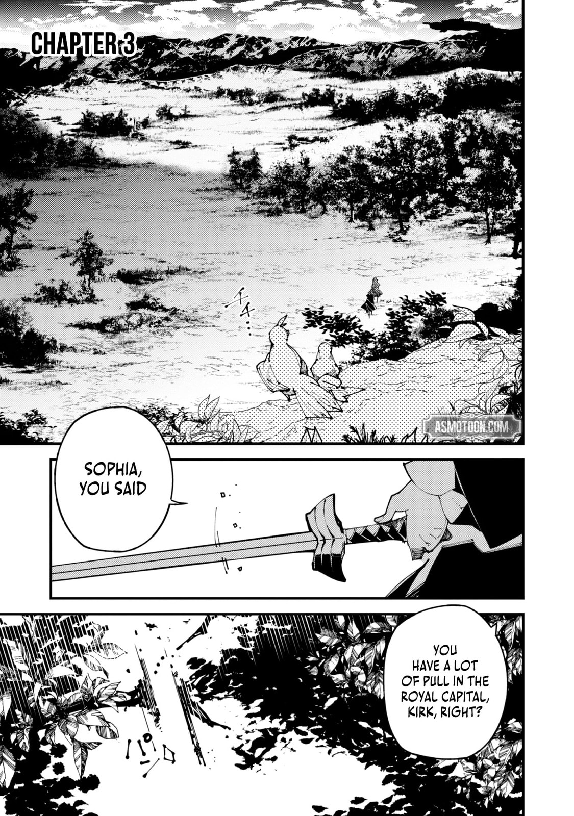 The One-Eyed, One-Armed, One-Legged Sorcerer Chapter 3 page 2 - 
