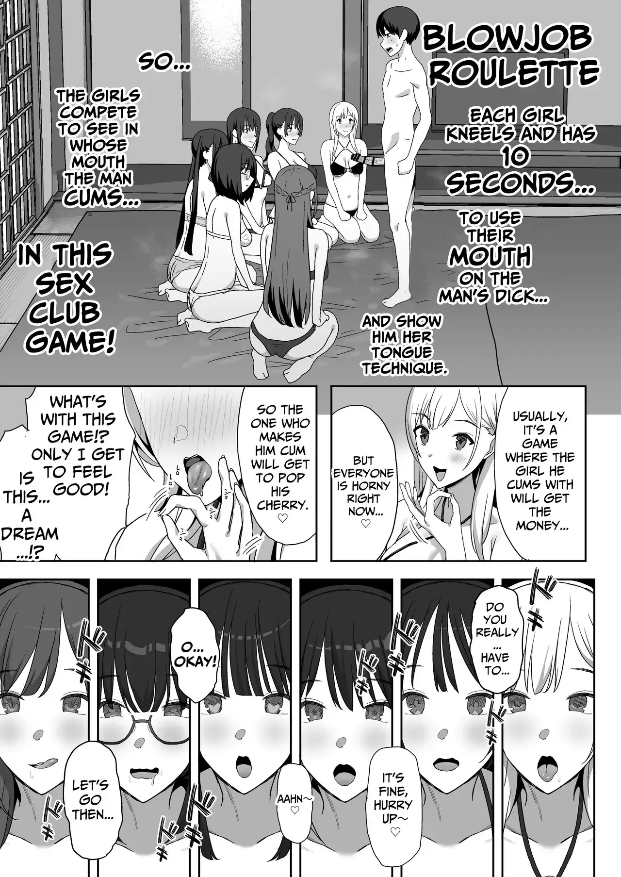 The Only Guy at the Club Getaway Chapter 1 page 35 - 