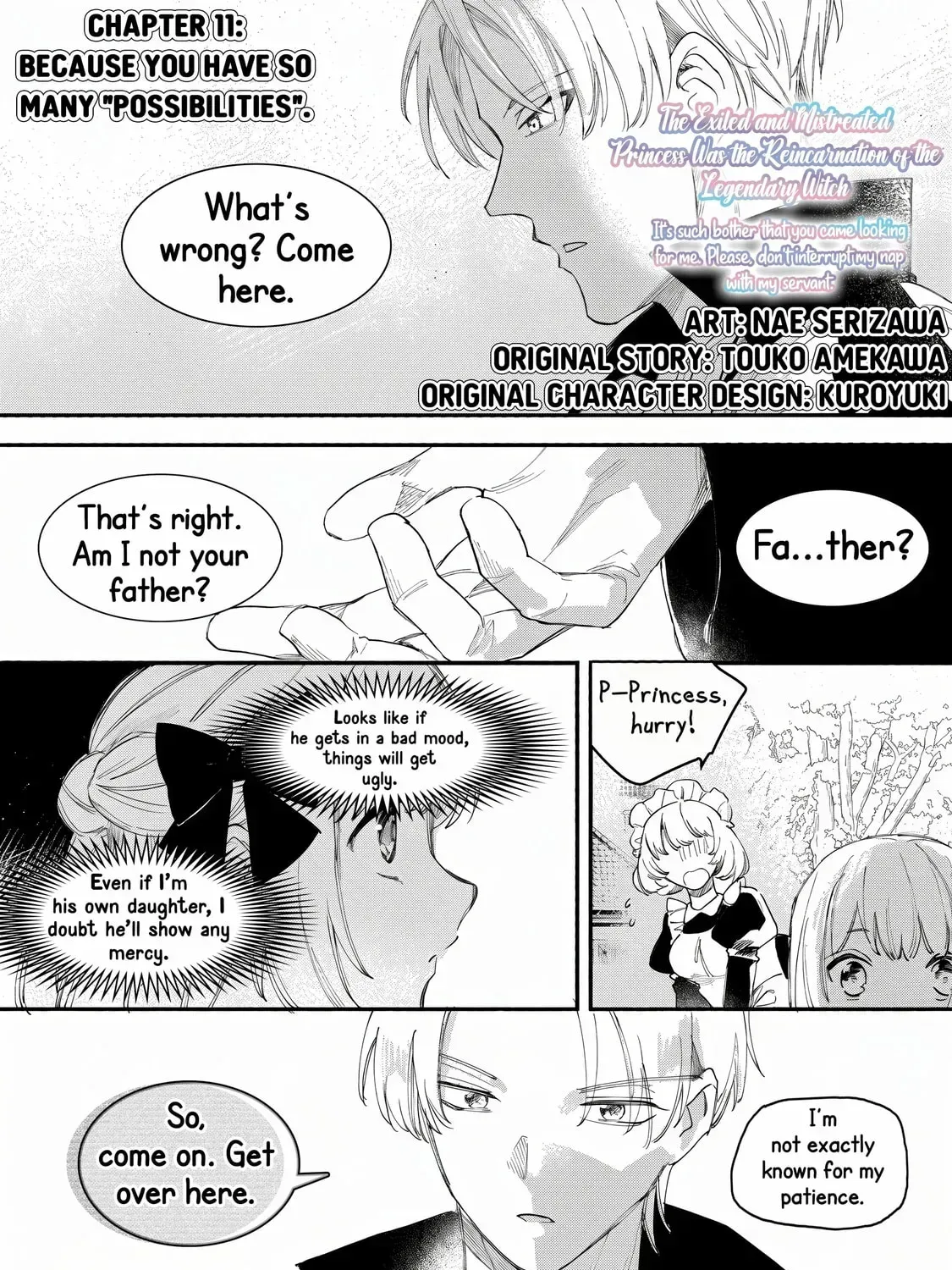 The Oppressed Princess Was a Reincarnated Legendary Magician Chapter 11 page 9 - 