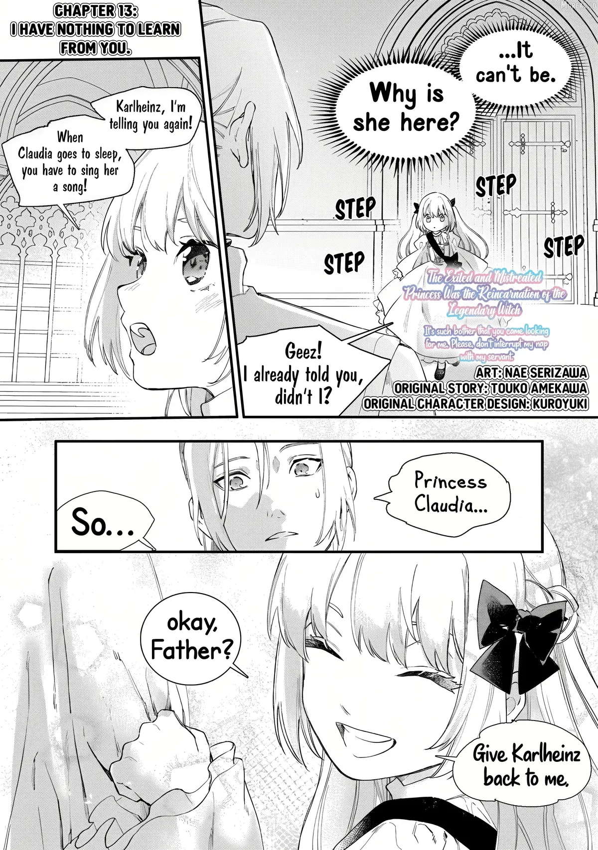 The Oppressed Princess Was a Reincarnated Legendary Magician Chapter 13 page 5 - 