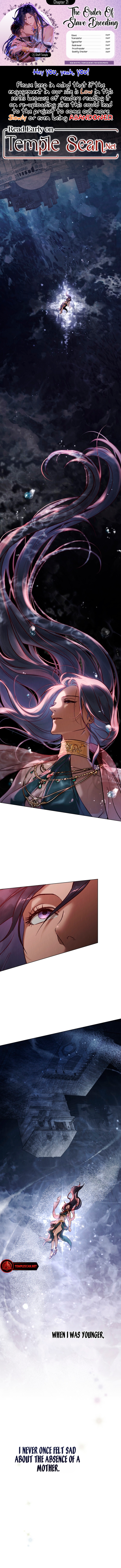 The Order Of Slave Breeding Chapter 21 page 1 - 