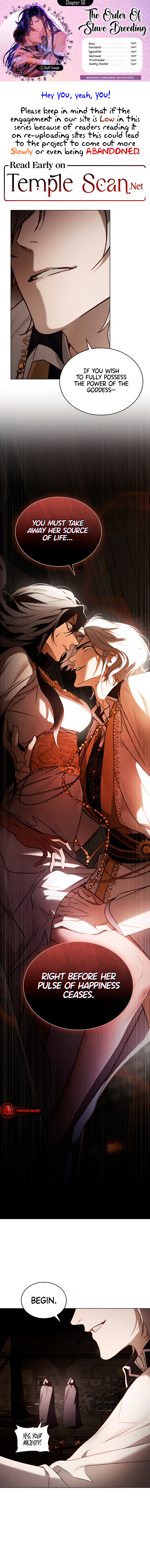 The Order Of Slave Breeding Chapter 50 page 1 - 