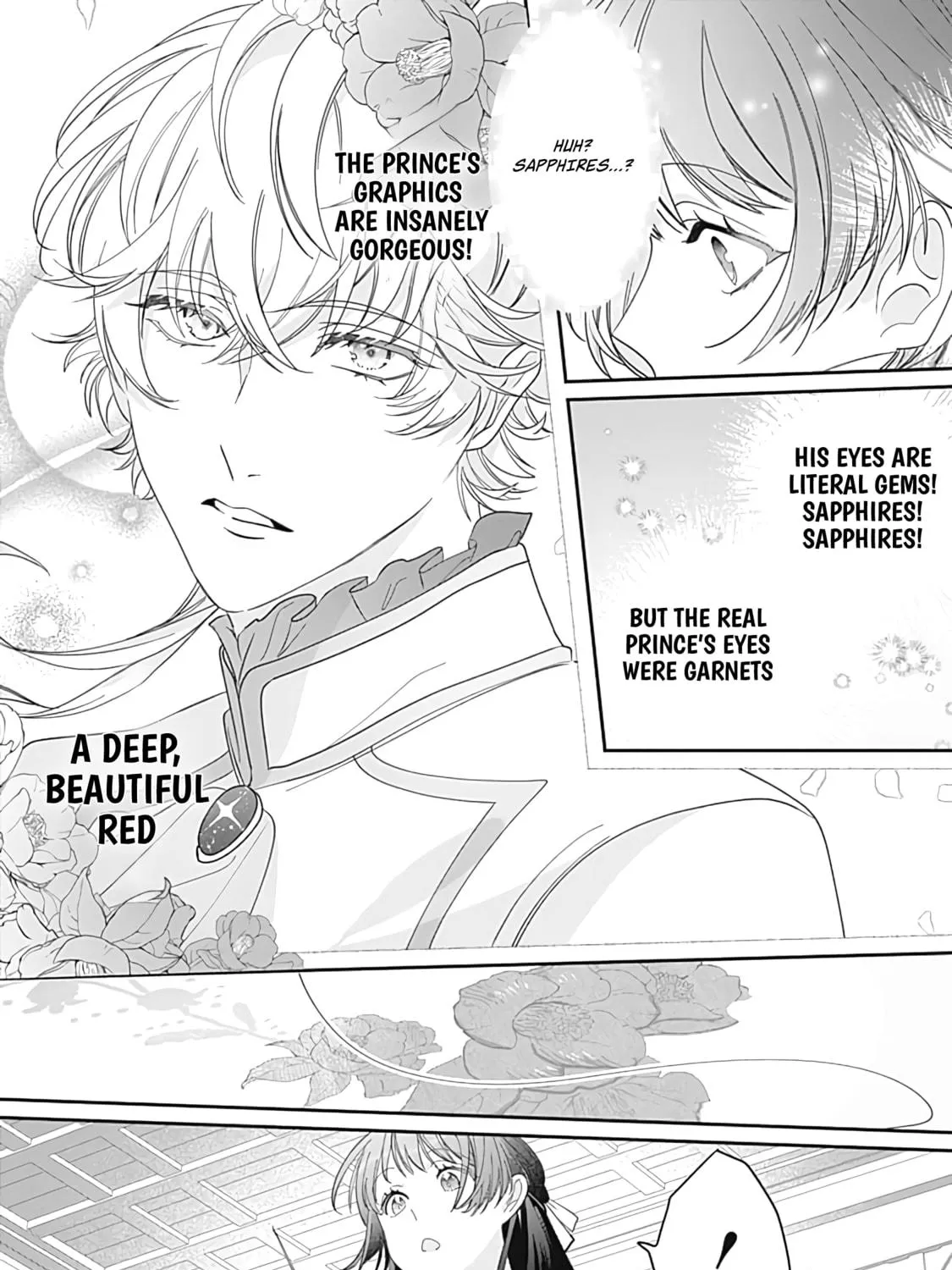 The Ordinary Noble Lady who was Reincarnated into an Unplayed Otome Game Stitches with Sacred Embroidery Thread Chapter 1 page 49 - 
