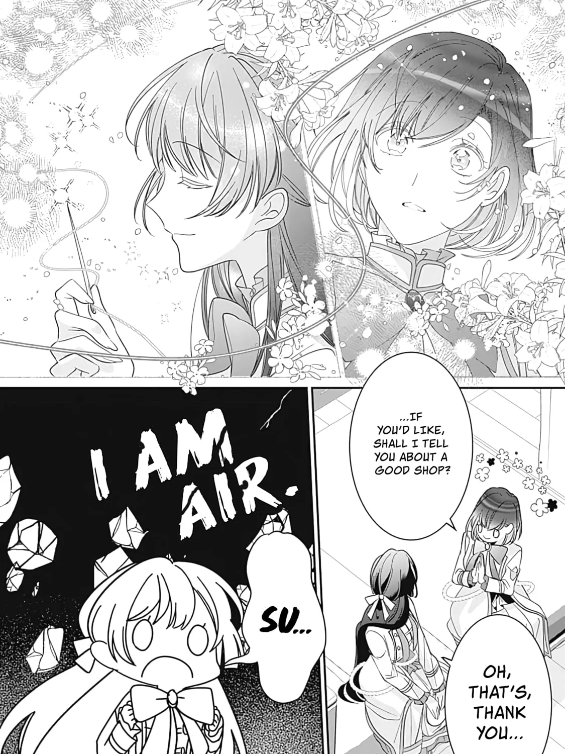 The Ordinary Noble Lady who was Reincarnated into an Unplayed Otome Game Stitches with Sacred Embroidery Thread Chapter 1 page 57 - 