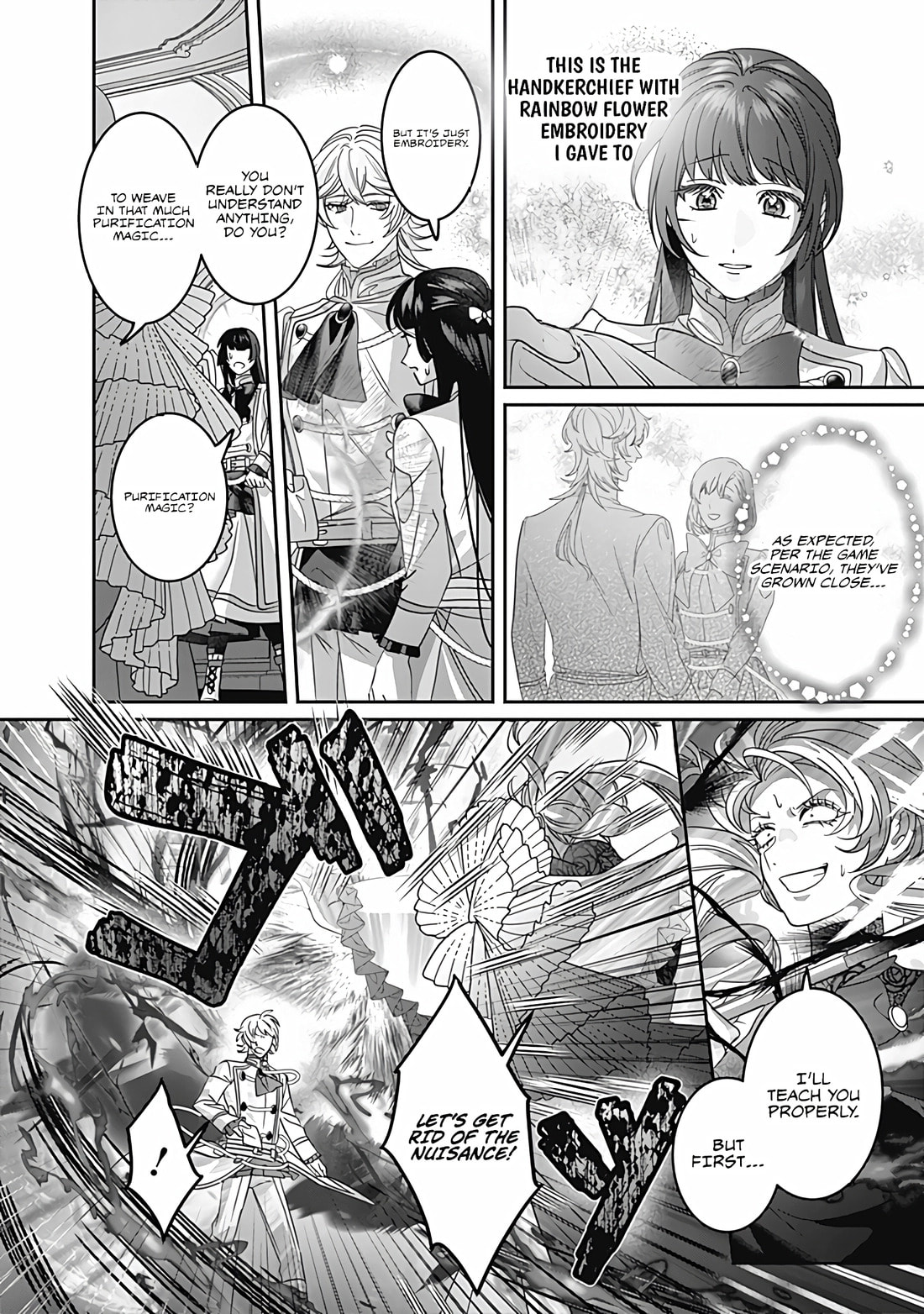 The Ordinary Noble Lady who was Reincarnated into an Unplayed Otome Game Stitches with Sacred Embroidery Thread Chapter 10 page 21 - 