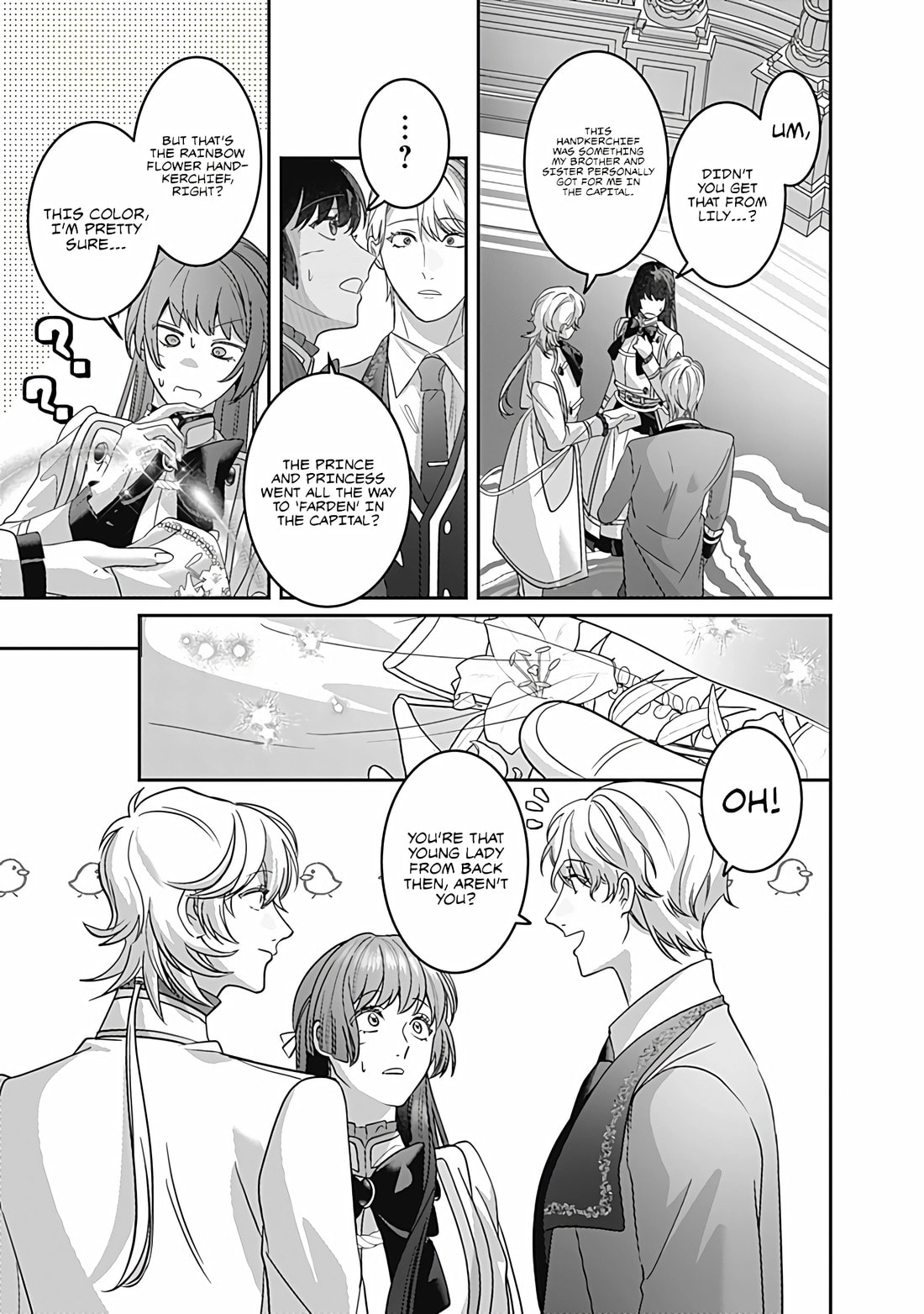 The Ordinary Noble Lady who was Reincarnated into an Unplayed Otome Game Stitches with Sacred Embroidery Thread Chapter 10 page 26 - 