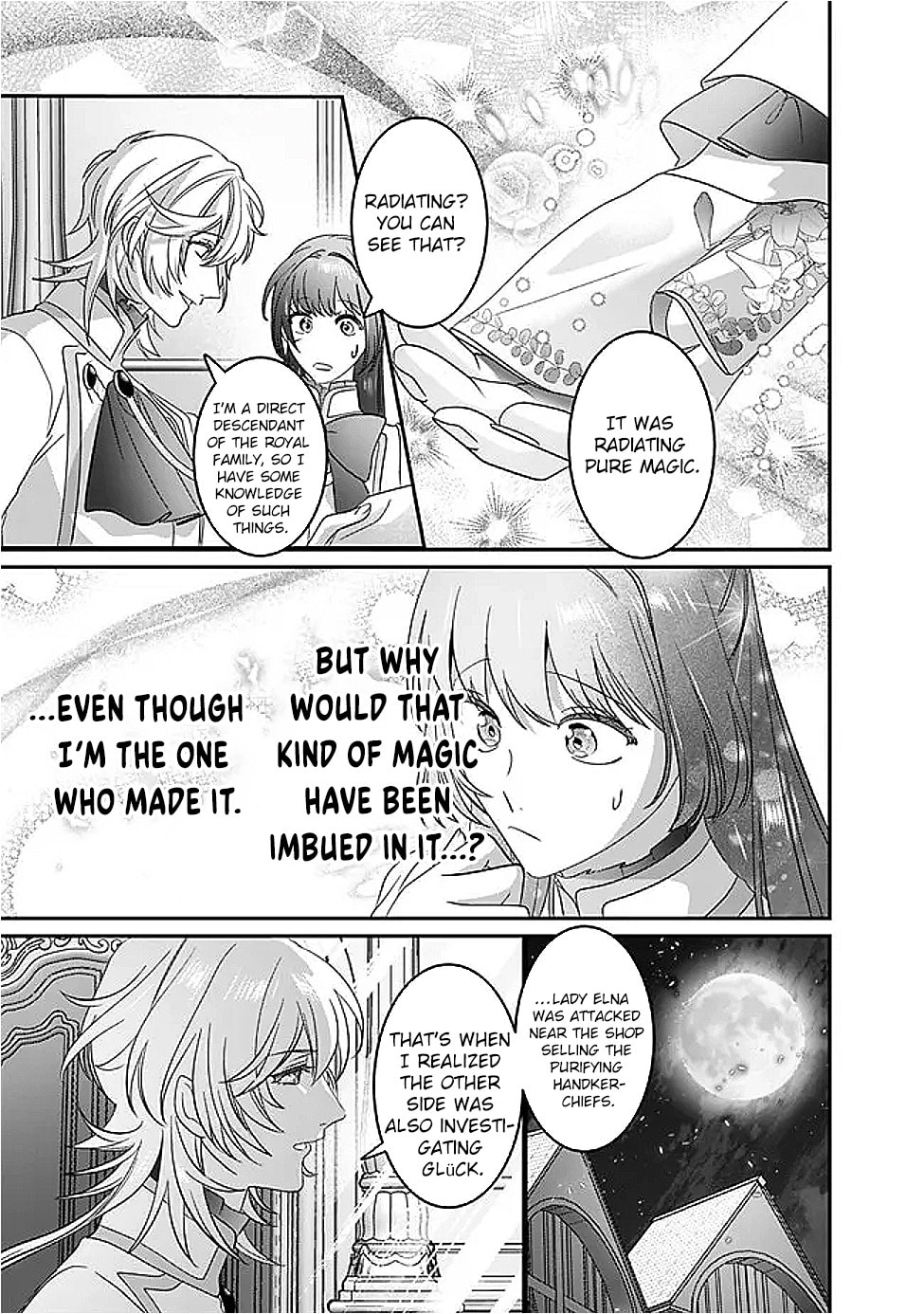 The Ordinary Noble Lady who was Reincarnated into an Unplayed Otome Game Stitches with Sacred Embroidery Thread Chapter 11 page 17 - 