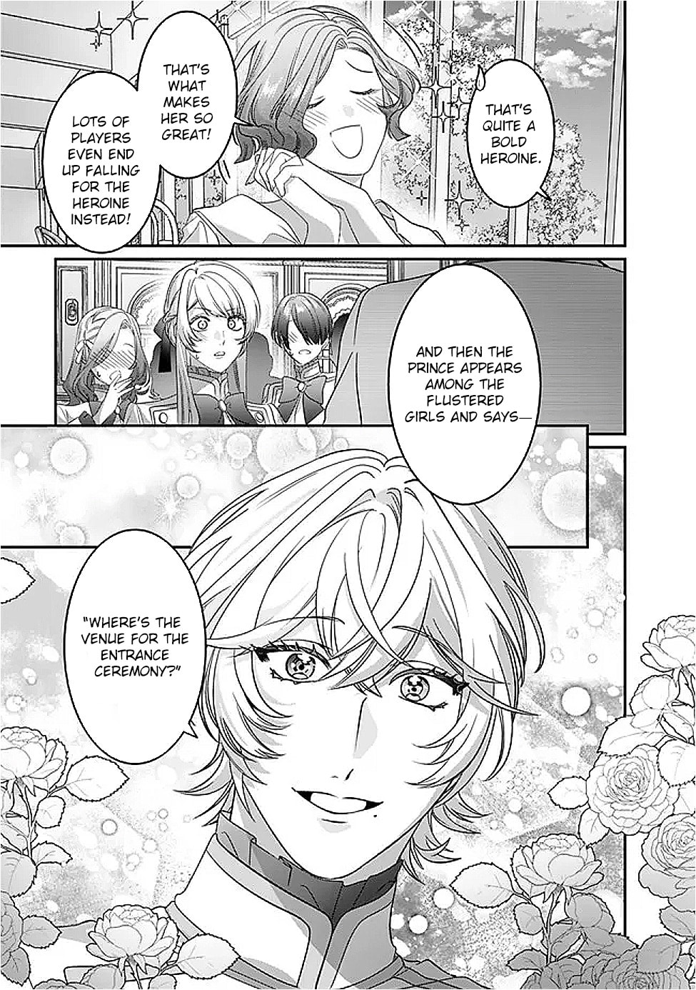 The Ordinary Noble Lady who was Reincarnated into an Unplayed Otome Game Stitches with Sacred Embroidery Thread Chapter 11 page 3 - 