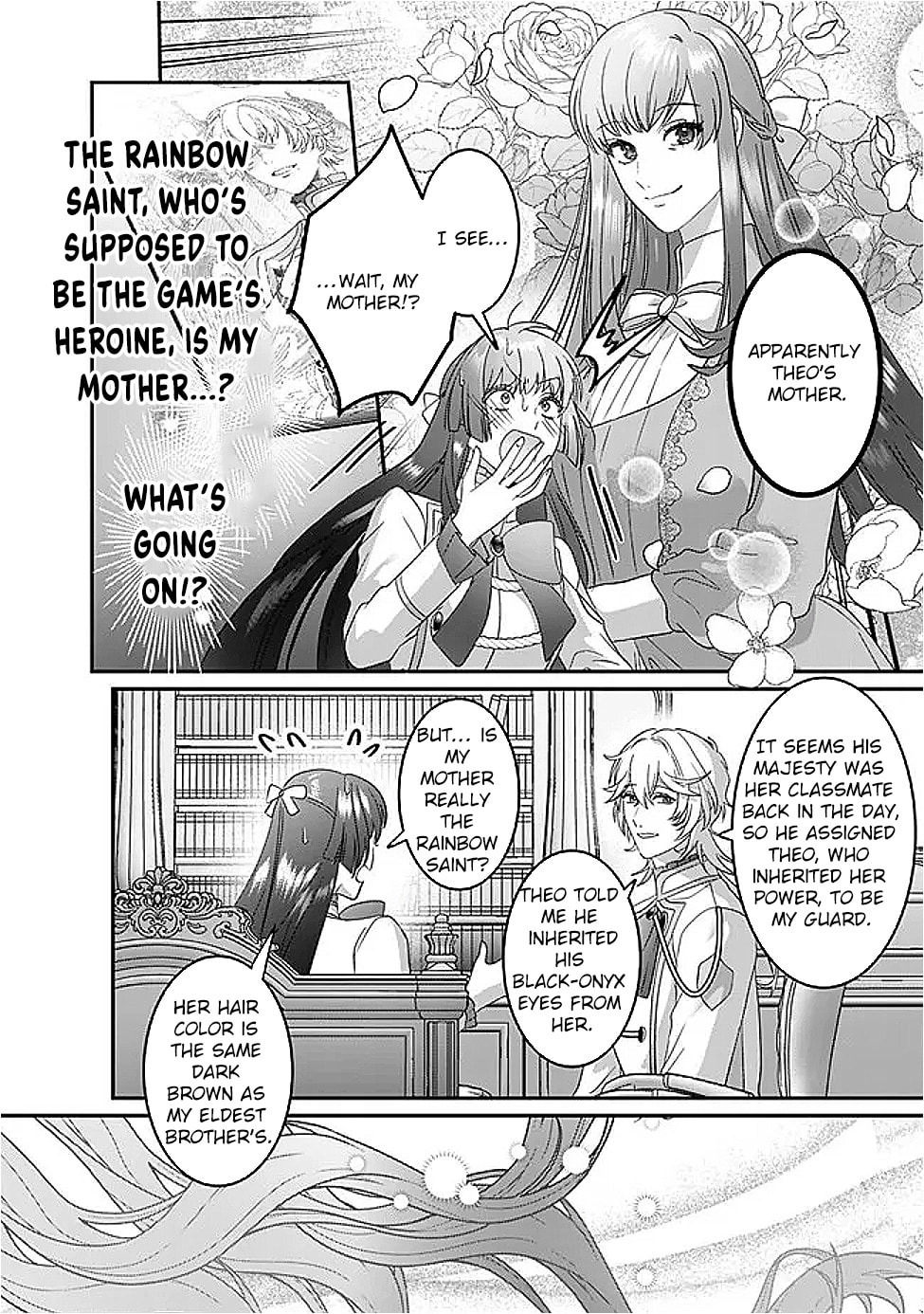 The Ordinary Noble Lady who was Reincarnated into an Unplayed Otome Game Stitches with Sacred Embroidery Thread Chapter 11 page 22 - 