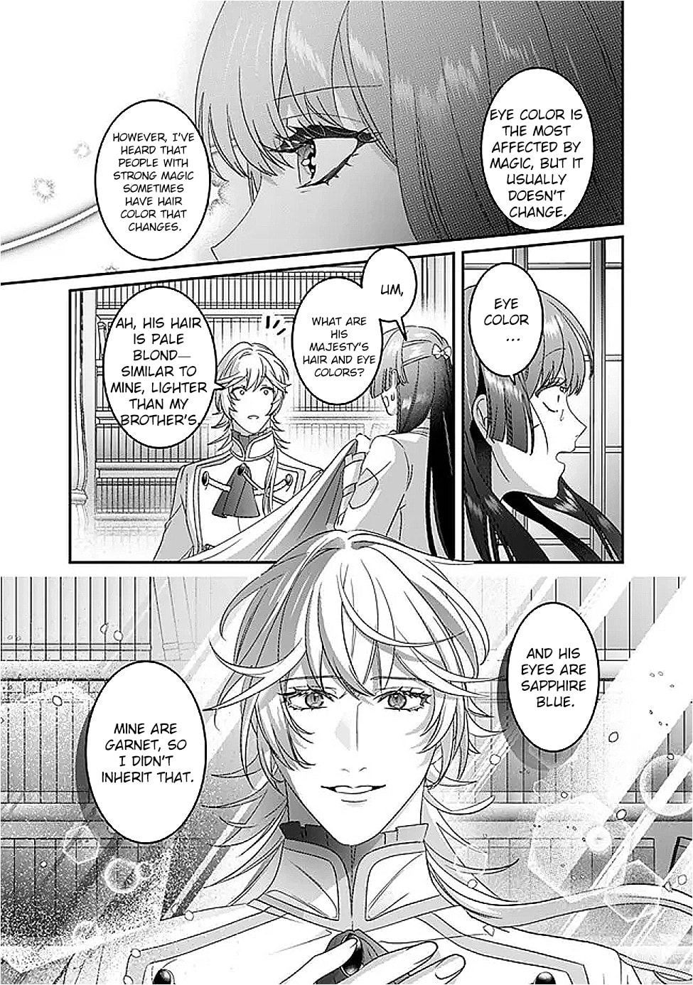 The Ordinary Noble Lady who was Reincarnated into an Unplayed Otome Game Stitches with Sacred Embroidery Thread Chapter 11 page 23 - 