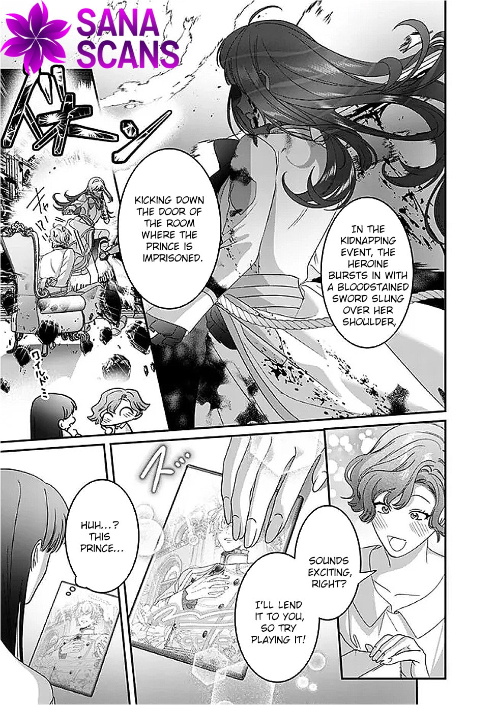 The Ordinary Noble Lady who was Reincarnated into an Unplayed Otome Game Stitches with Sacred Embroidery Thread Chapter 11 page 5 - 