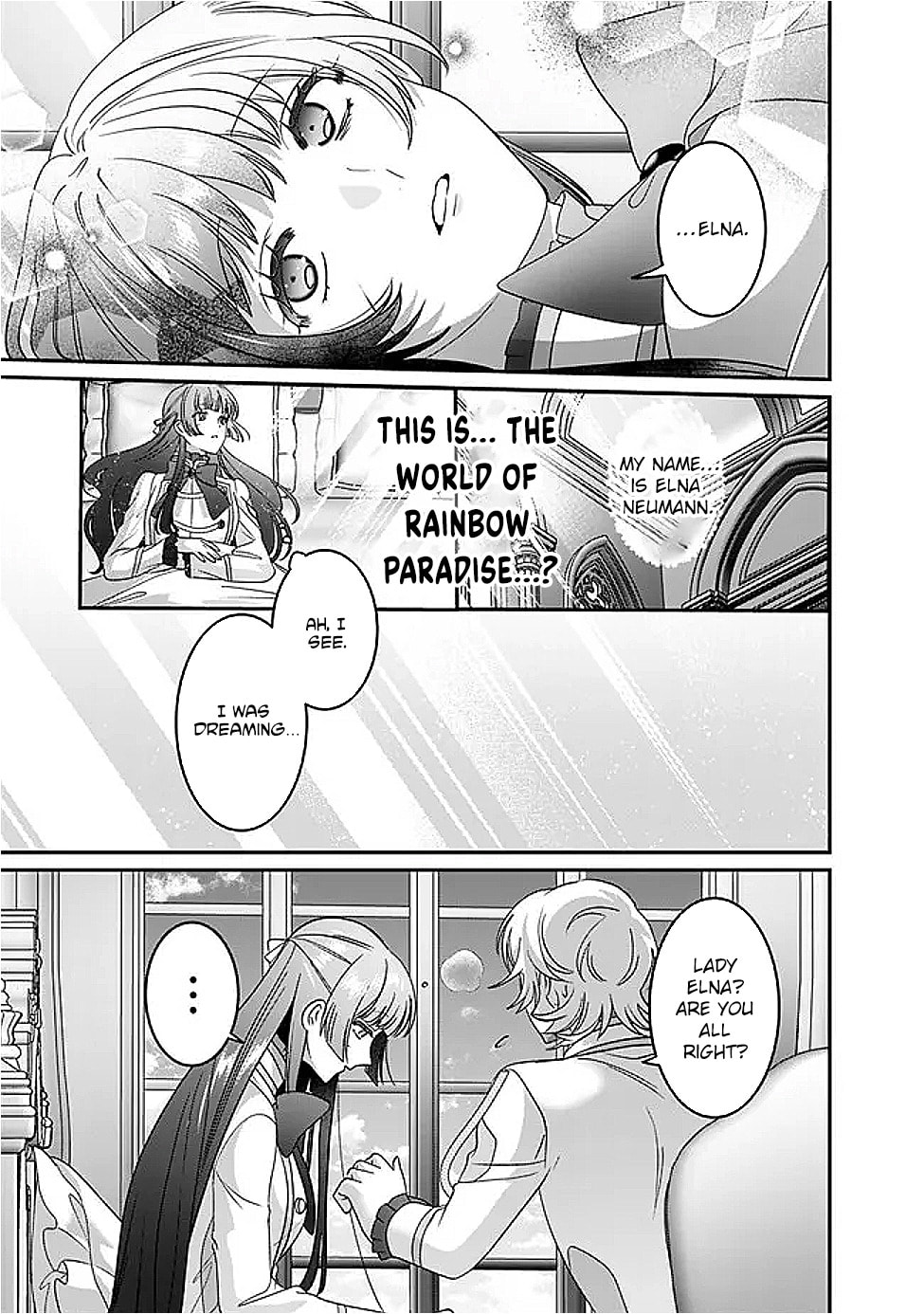 The Ordinary Noble Lady who was Reincarnated into an Unplayed Otome Game Stitches with Sacred Embroidery Thread Chapter 11 page 7 - 