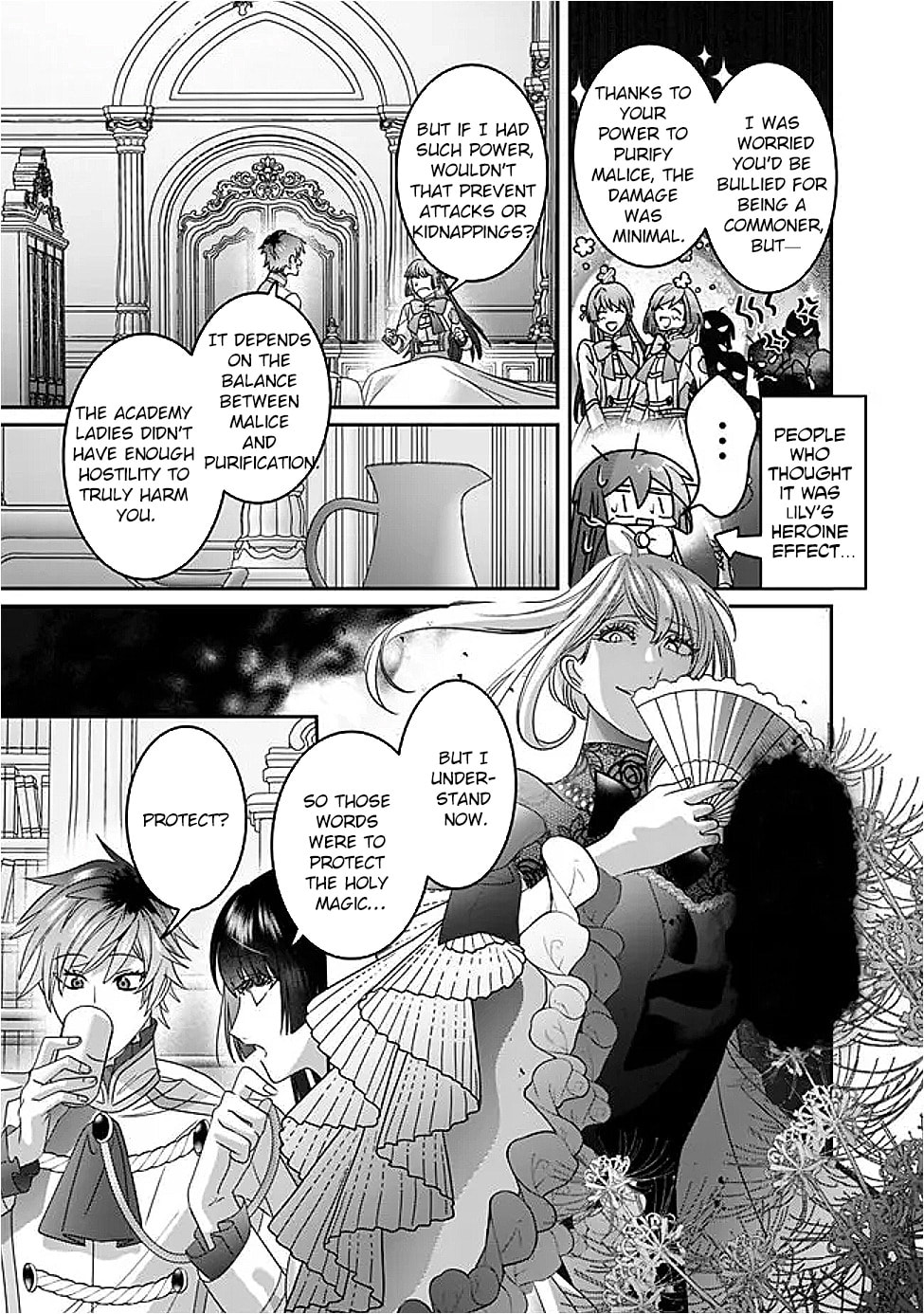 The Ordinary Noble Lady who was Reincarnated into an Unplayed Otome Game Stitches with Sacred Embroidery Thread Chapter 12 page 13 - 