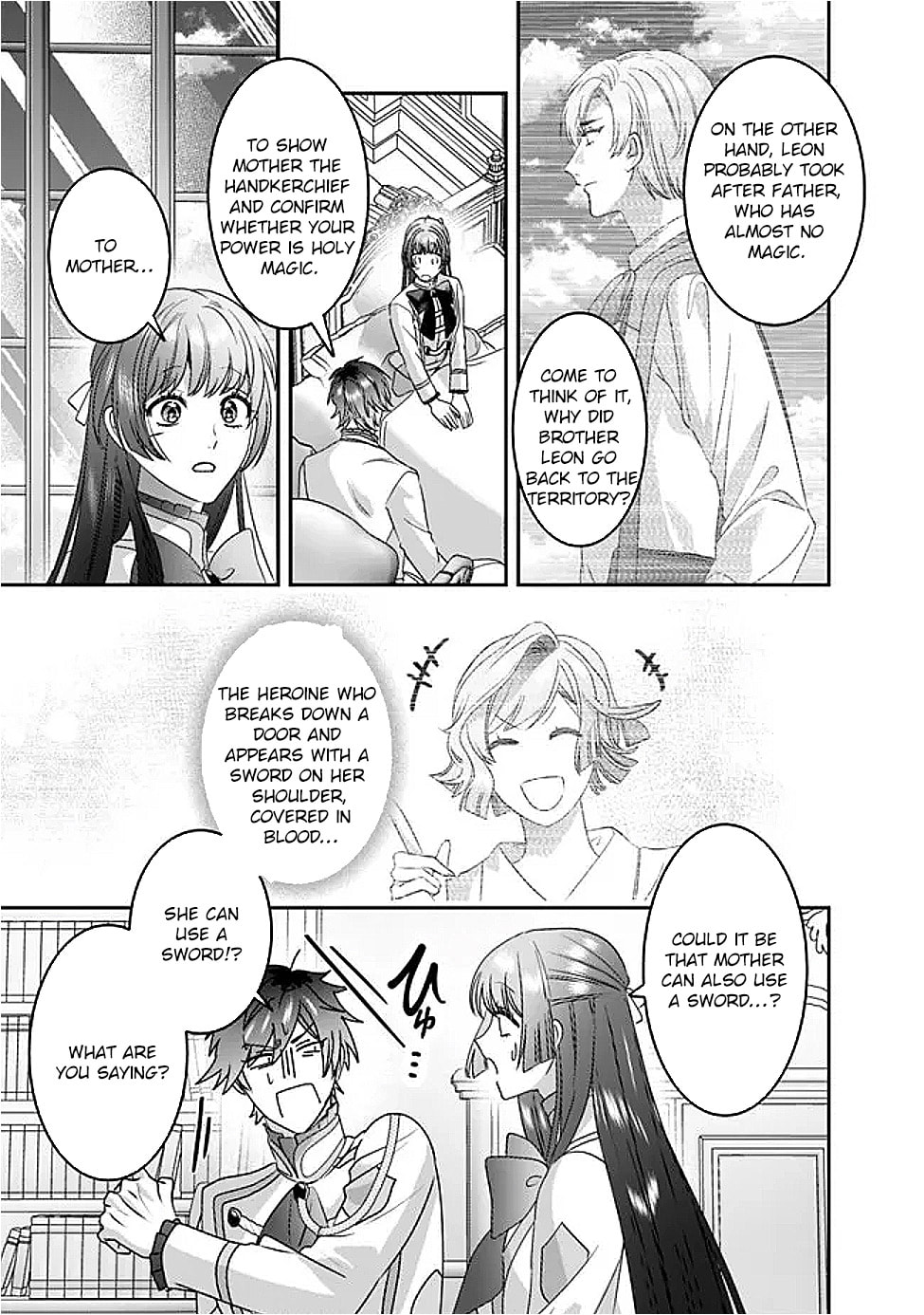 The Ordinary Noble Lady who was Reincarnated into an Unplayed Otome Game Stitches with Sacred Embroidery Thread Chapter 12 page 7 - 