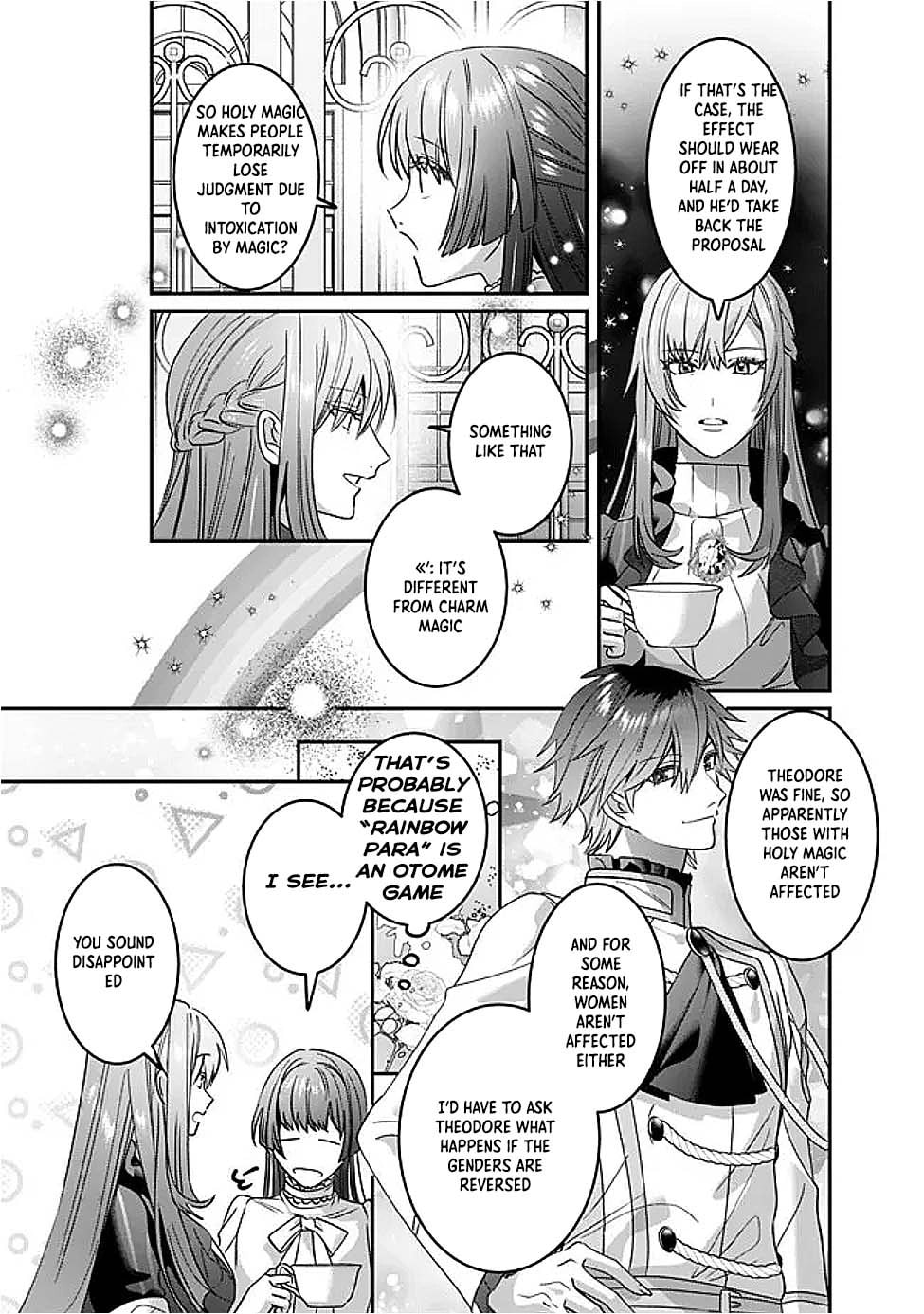 The Ordinary Noble Lady who was Reincarnated into an Unplayed Otome Game Stitches with Sacred Embroidery Thread Chapter 13 page 17 - 