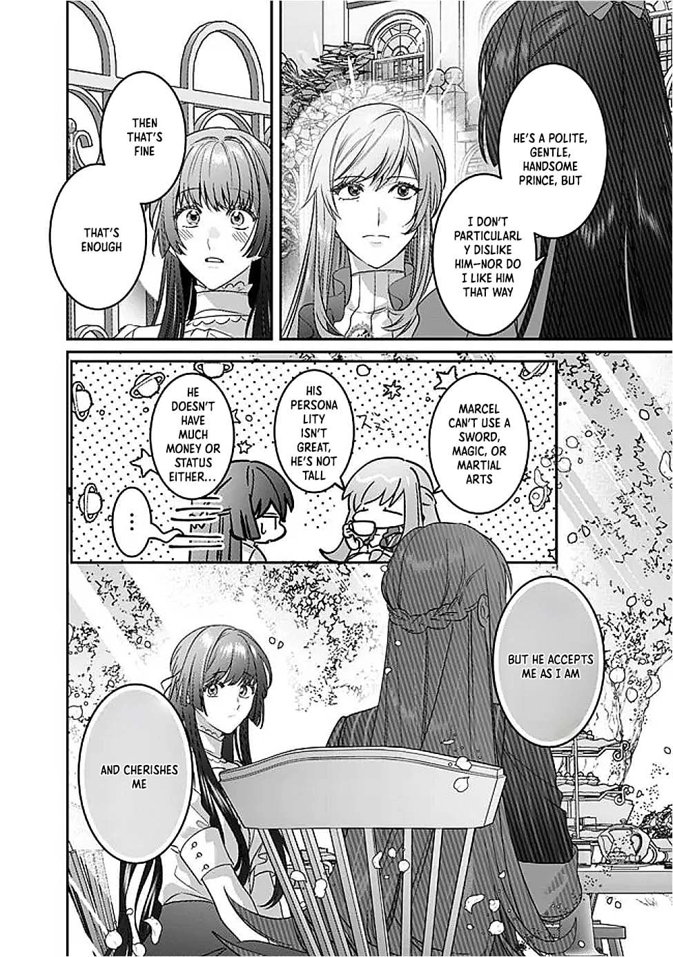 The Ordinary Noble Lady who was Reincarnated into an Unplayed Otome Game Stitches with Sacred Embroidery Thread Chapter 13 page 18 - 